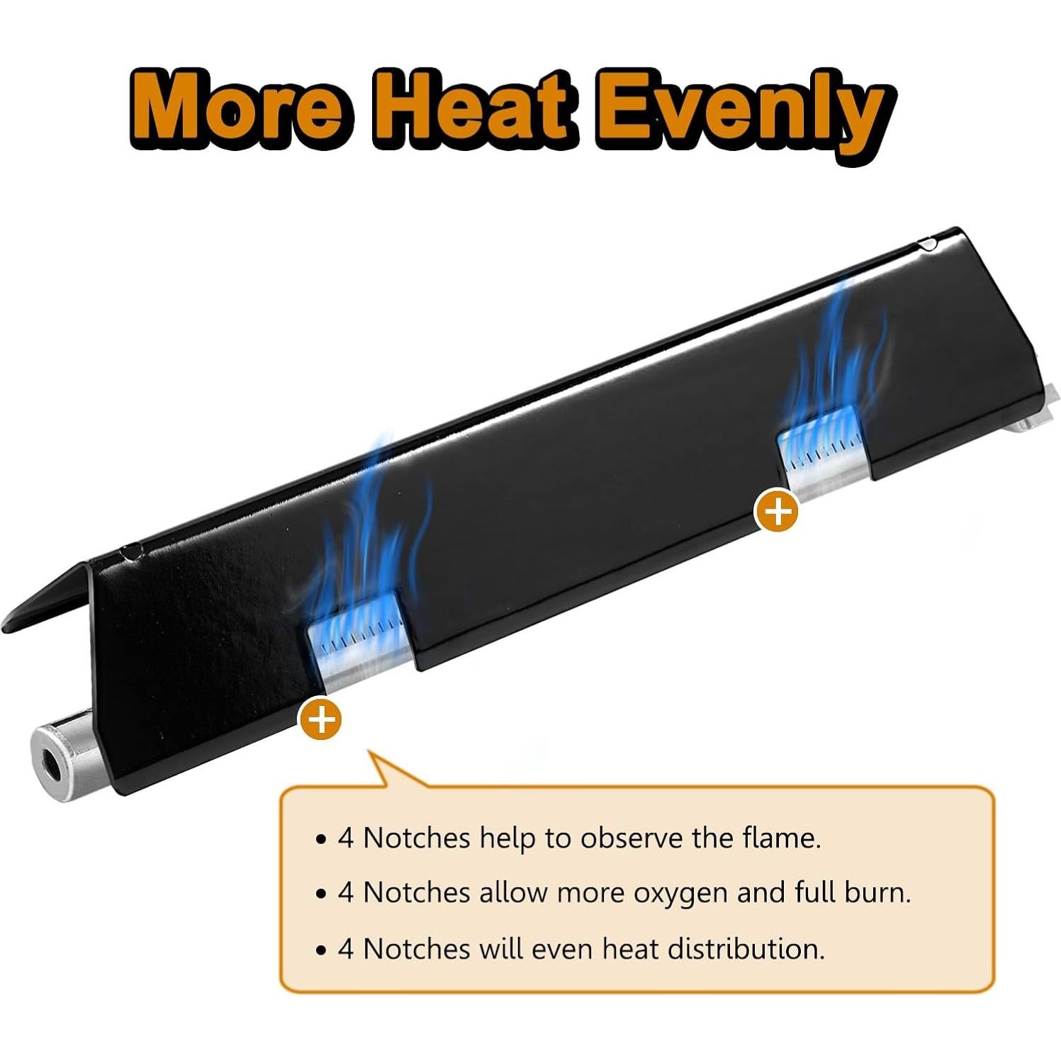 Piezas de Repuesto Weber Spirit 300 - 5 Barras Flavorizer y 4 Tubos