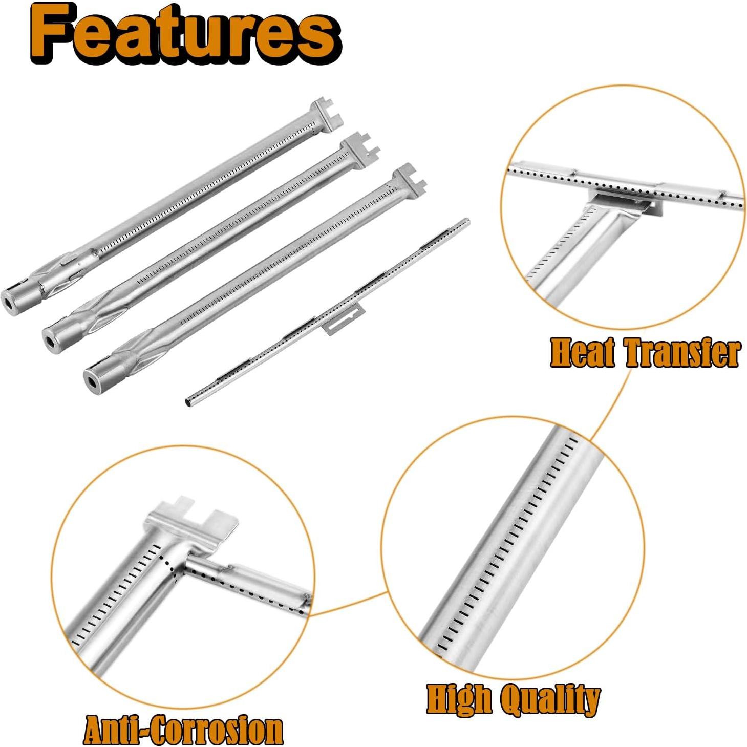 Piezas de Repuesto Weber Spirit 300 - 5 Barras Flavorizer y 4 Tubos