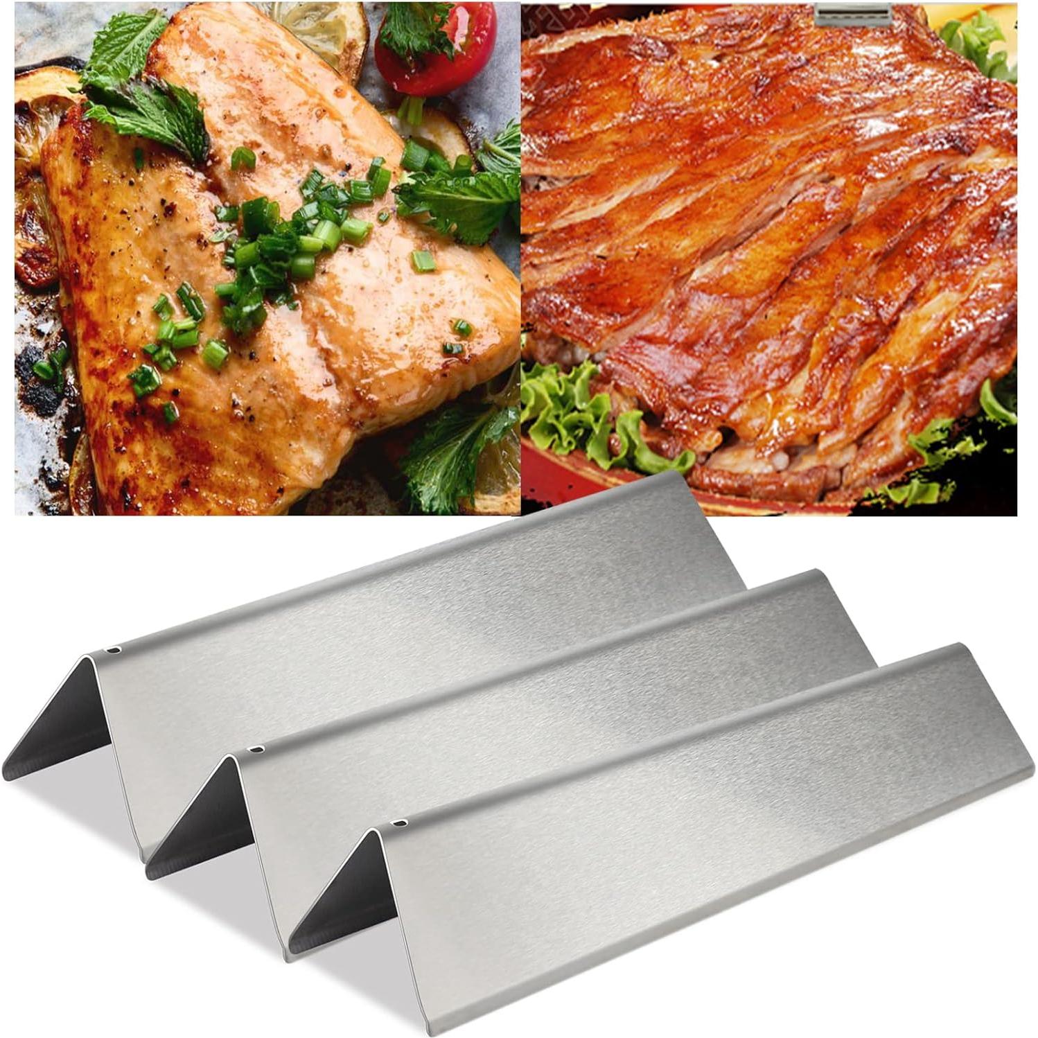 Barras de Sabor Weber 7635 Acero Inoxidable 38.9 cm Plata