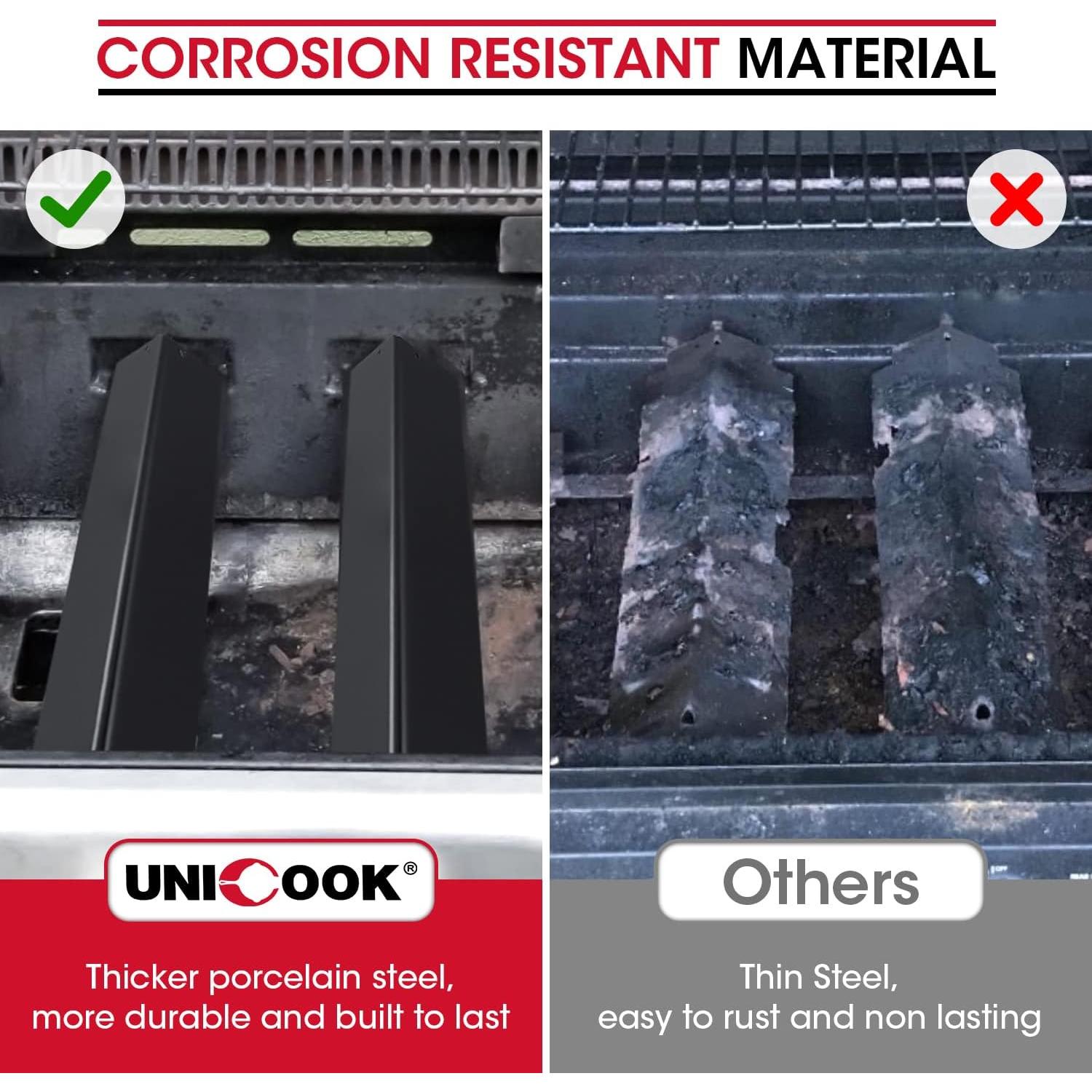 Barras Saborizadoras Unicook 7635 para Parrillas Weber 3 Pzas