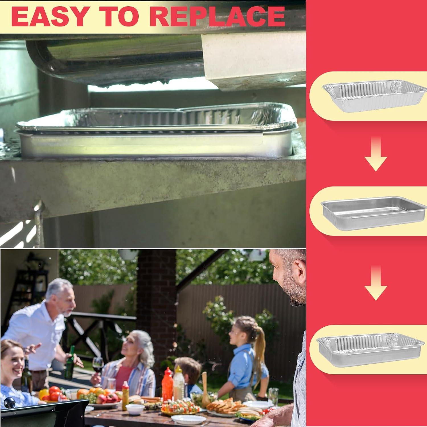 Kit Bandeja de Grasa DcYourHome para Parrillas Weber Spirit y Genesis