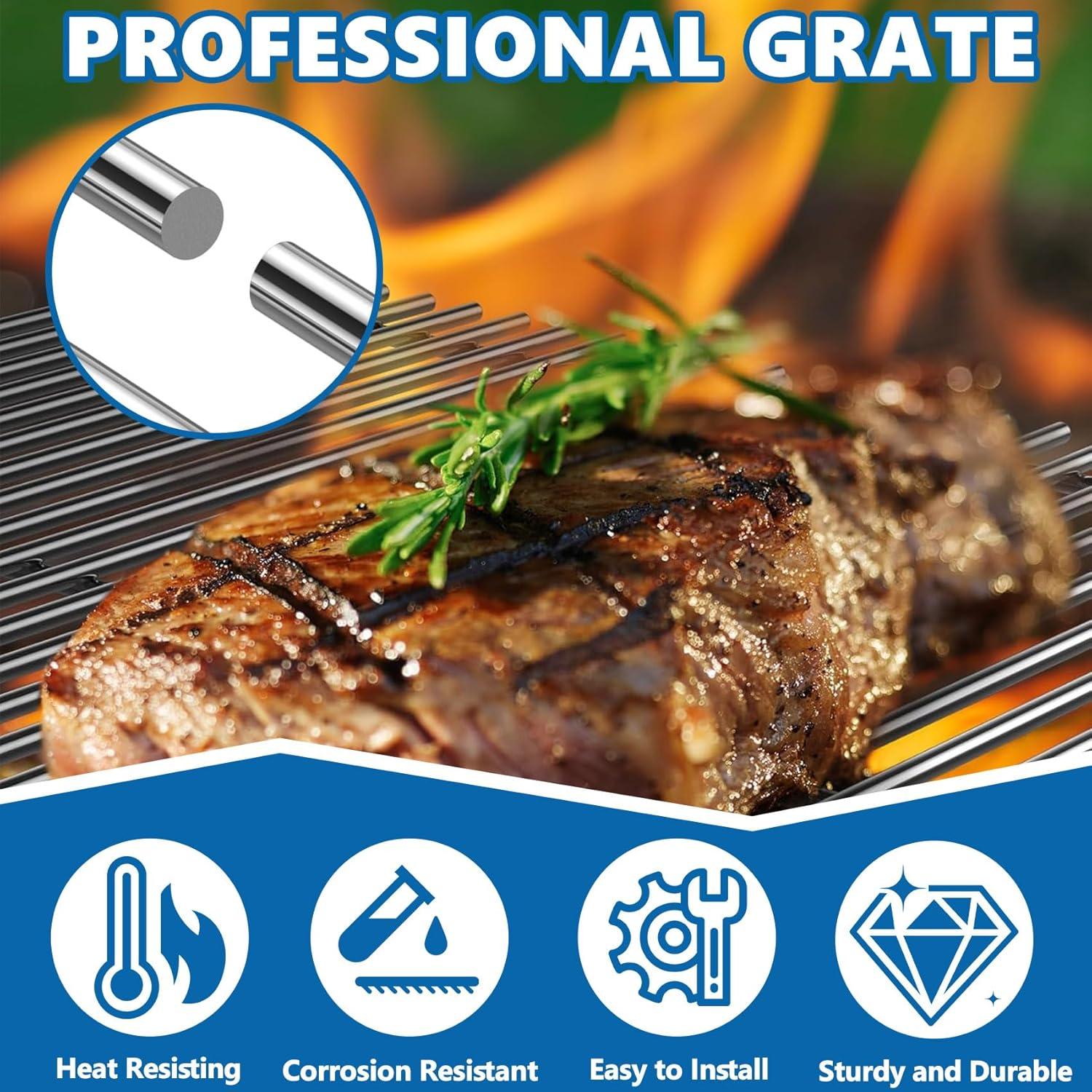 Rejillas de Cocción SafBbcue para Parrilla Weber Spirit 300