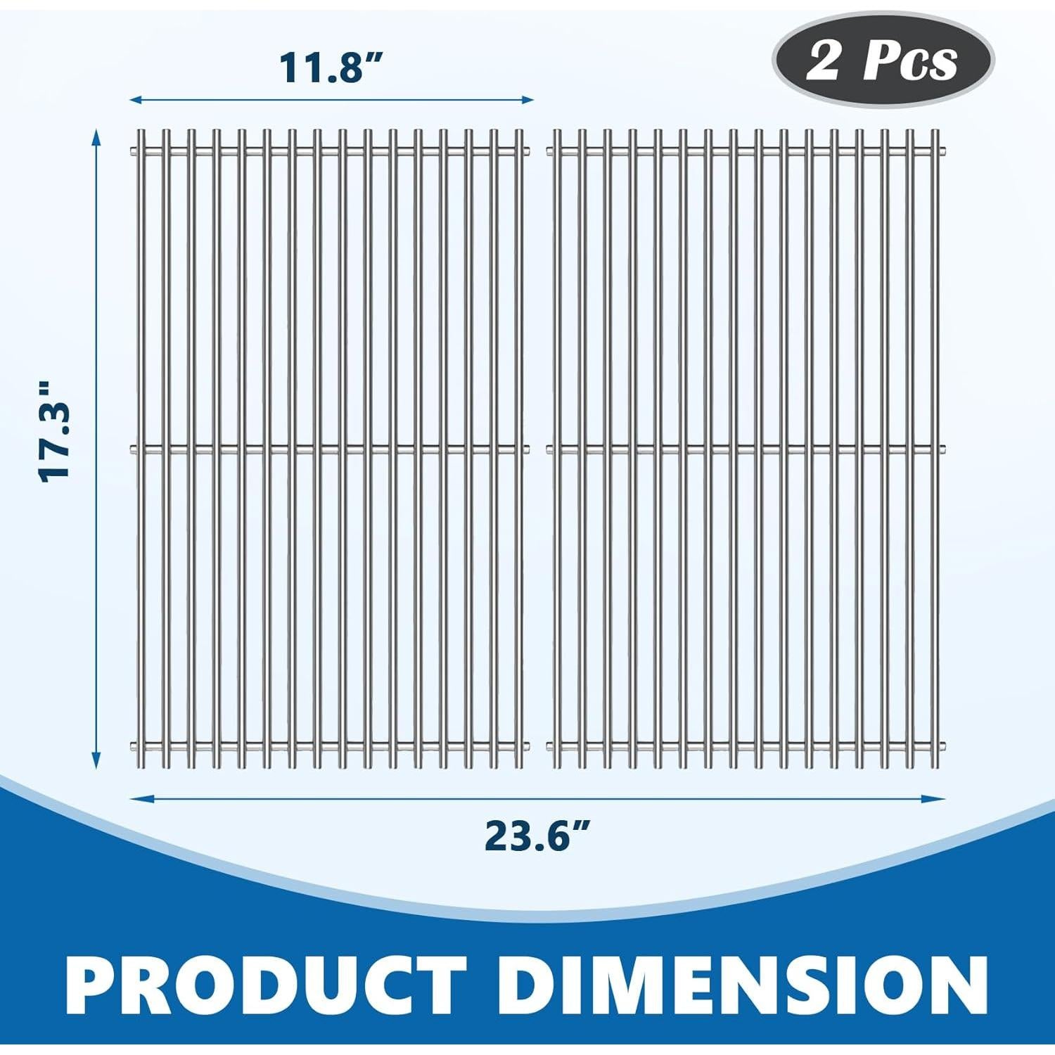 Rejillas de Cocción SafBbcue para Parrilla Weber Spirit 300