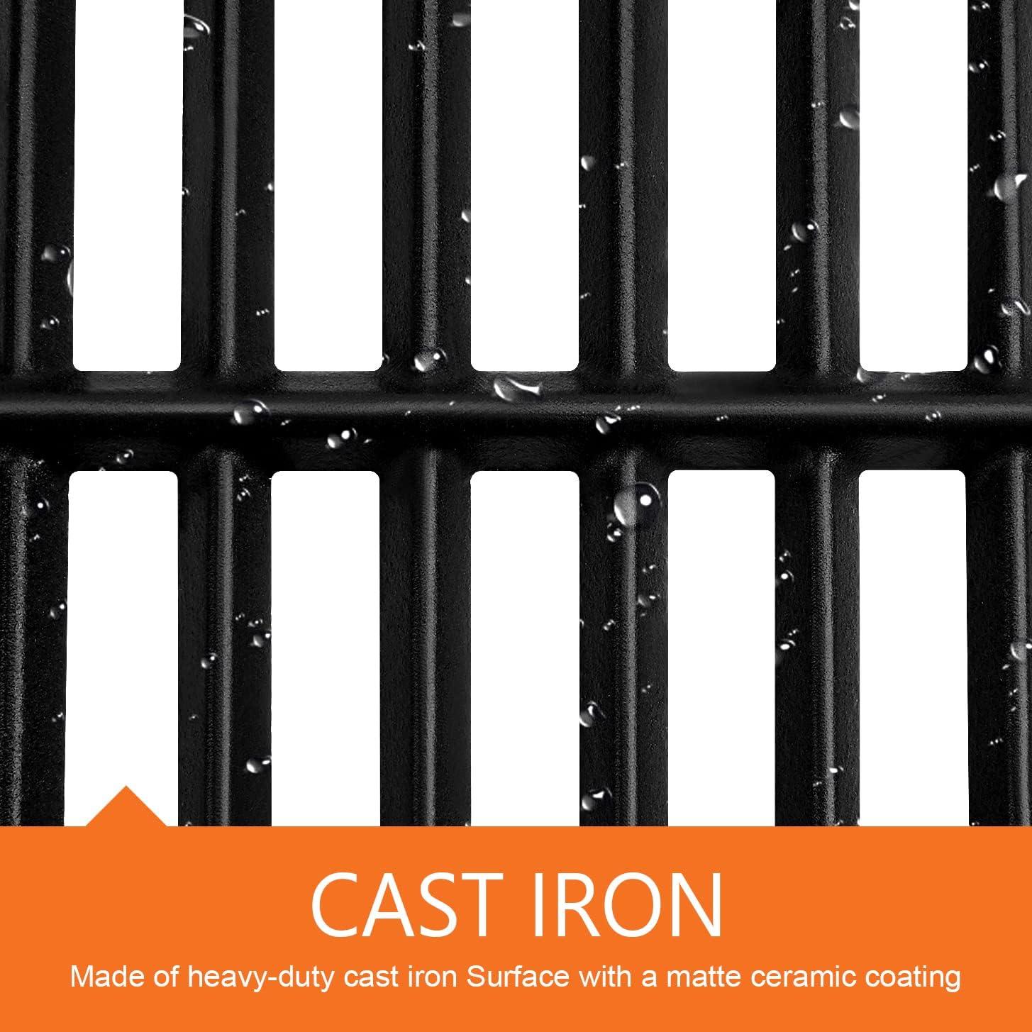 Rejillas de Parrilla GGC 7638/7639 para Weber Spirit 300, 44.5 cm