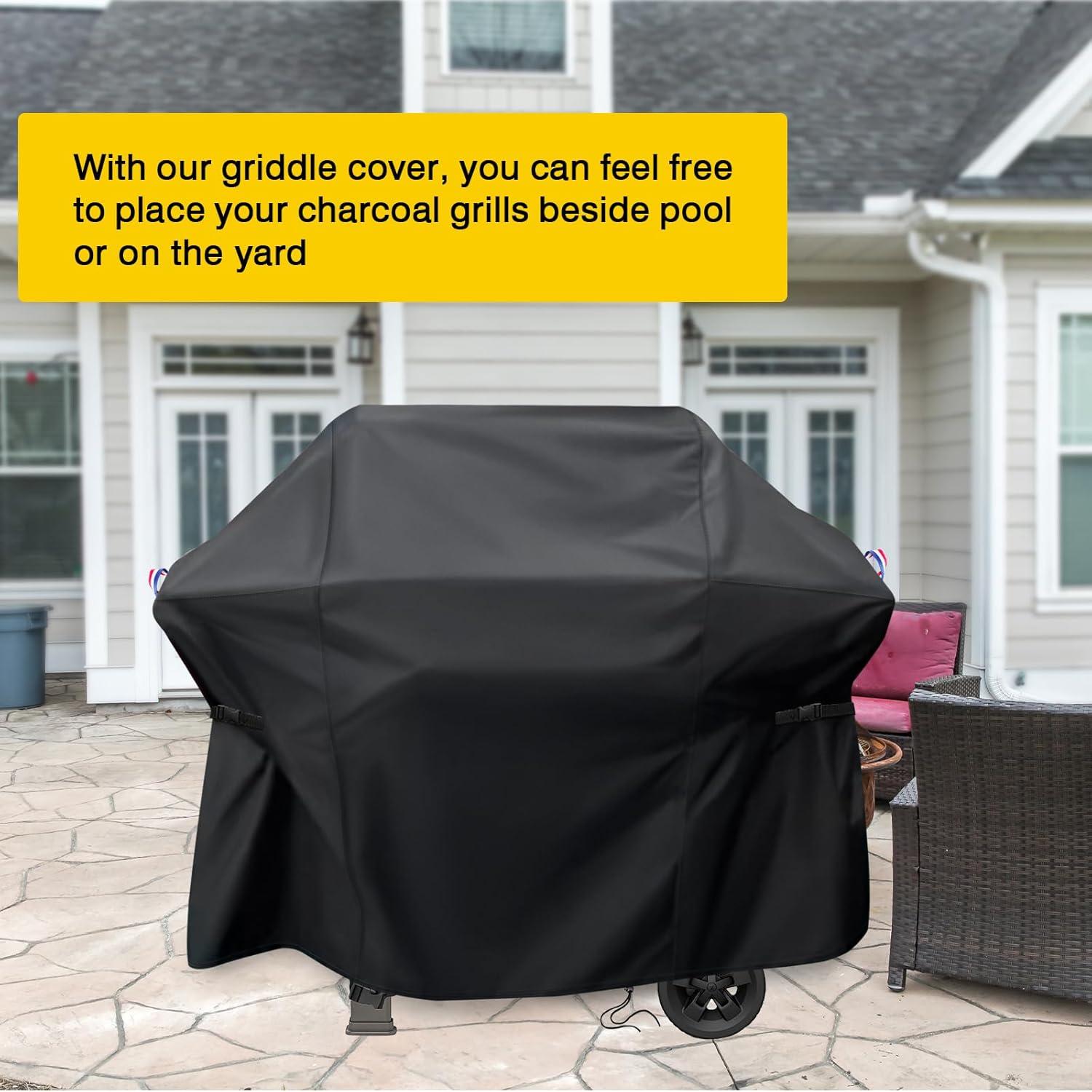 Funda para Parrilla Agustone 48x27x42cm Impermeable Negra