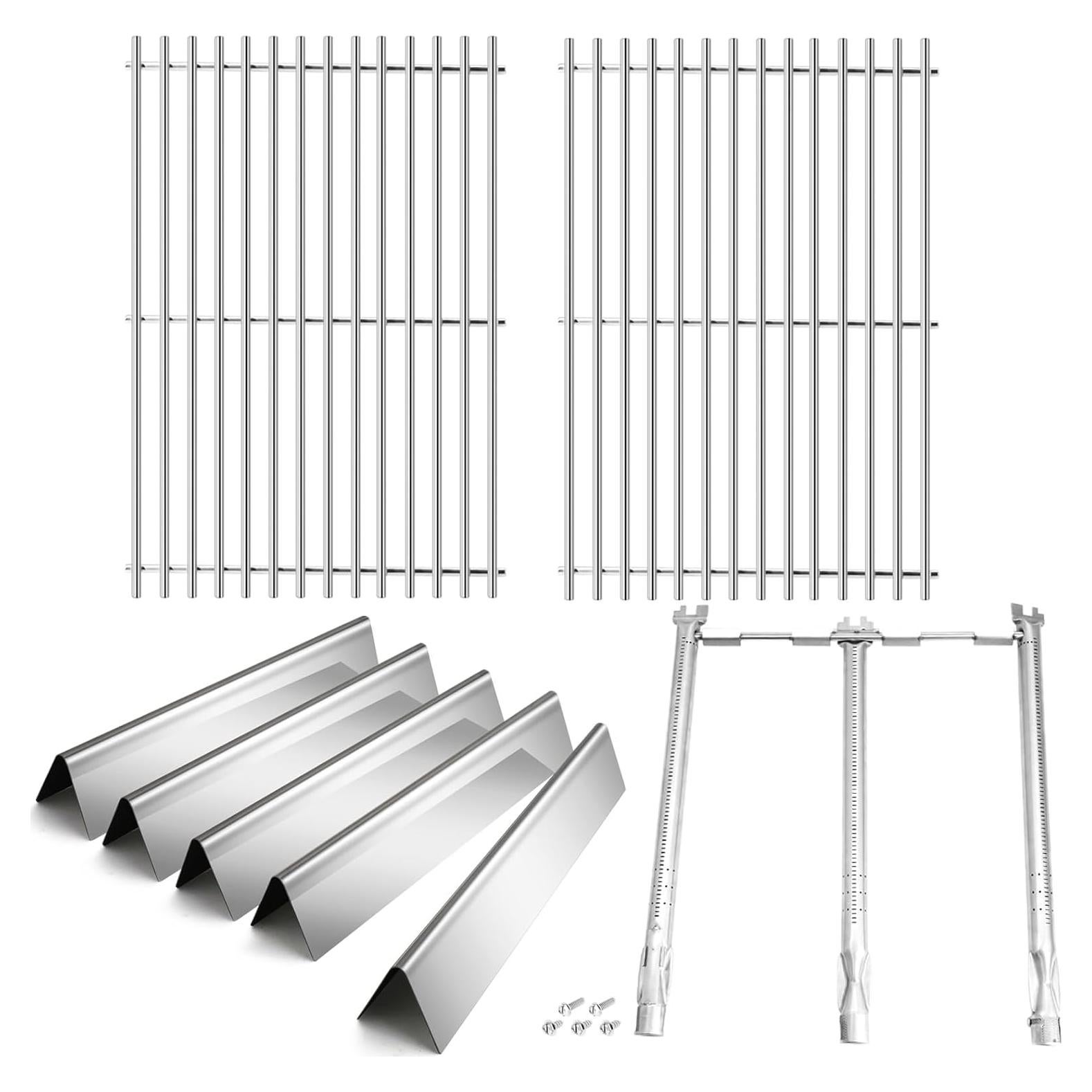 Piezas de Parrilla Weber Spirit 300 - 2 Rejillas + 5 Barras SS