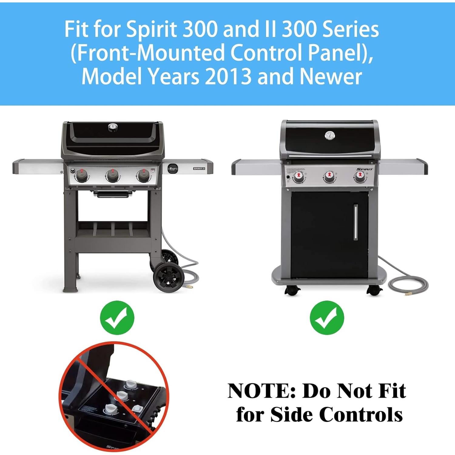 Accesorios de Parrilla Weber Spirit II 300 - Quemador 69787 y Barras 7636