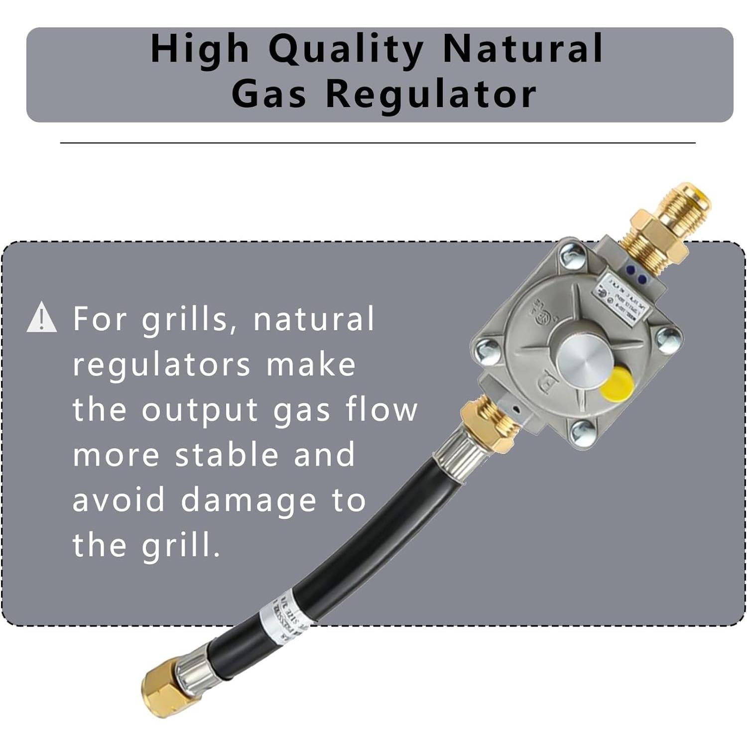 Kit de Conversión Gas Natural MIV 3.05m para Parrillas Weber