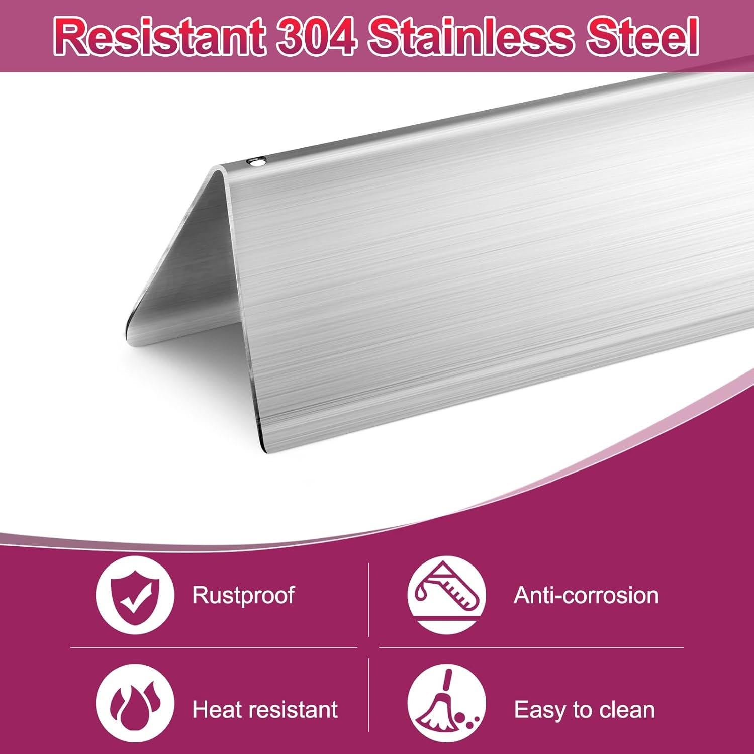 Rejillas de acero inoxidable para parrillas Weber Spirit 200