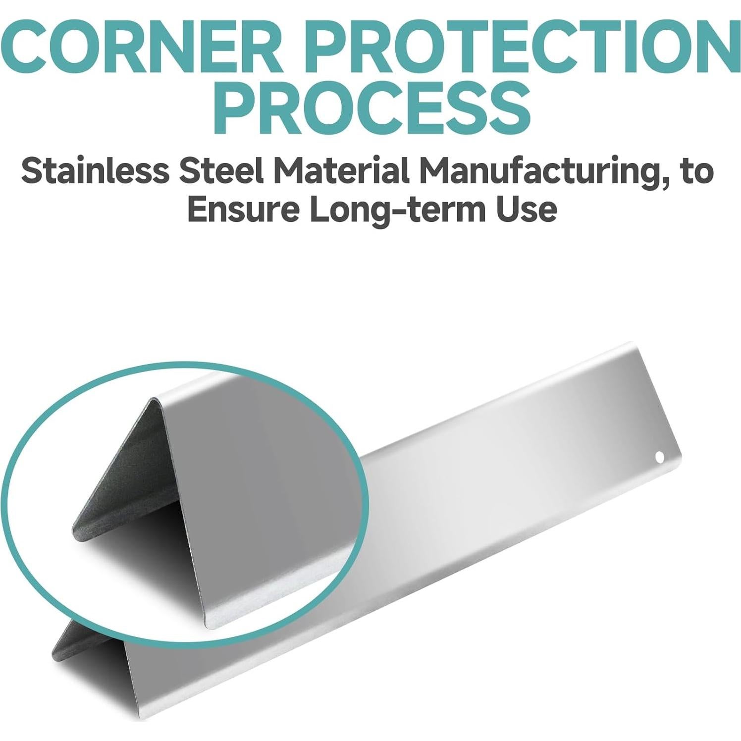 Barras Saborizadoras Terefour para Parrilla Weber Spirit 300