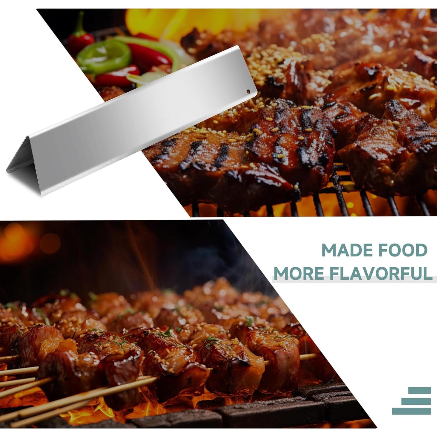 Barras Saborizadoras Terefour para Parrilla Weber Spirit 300