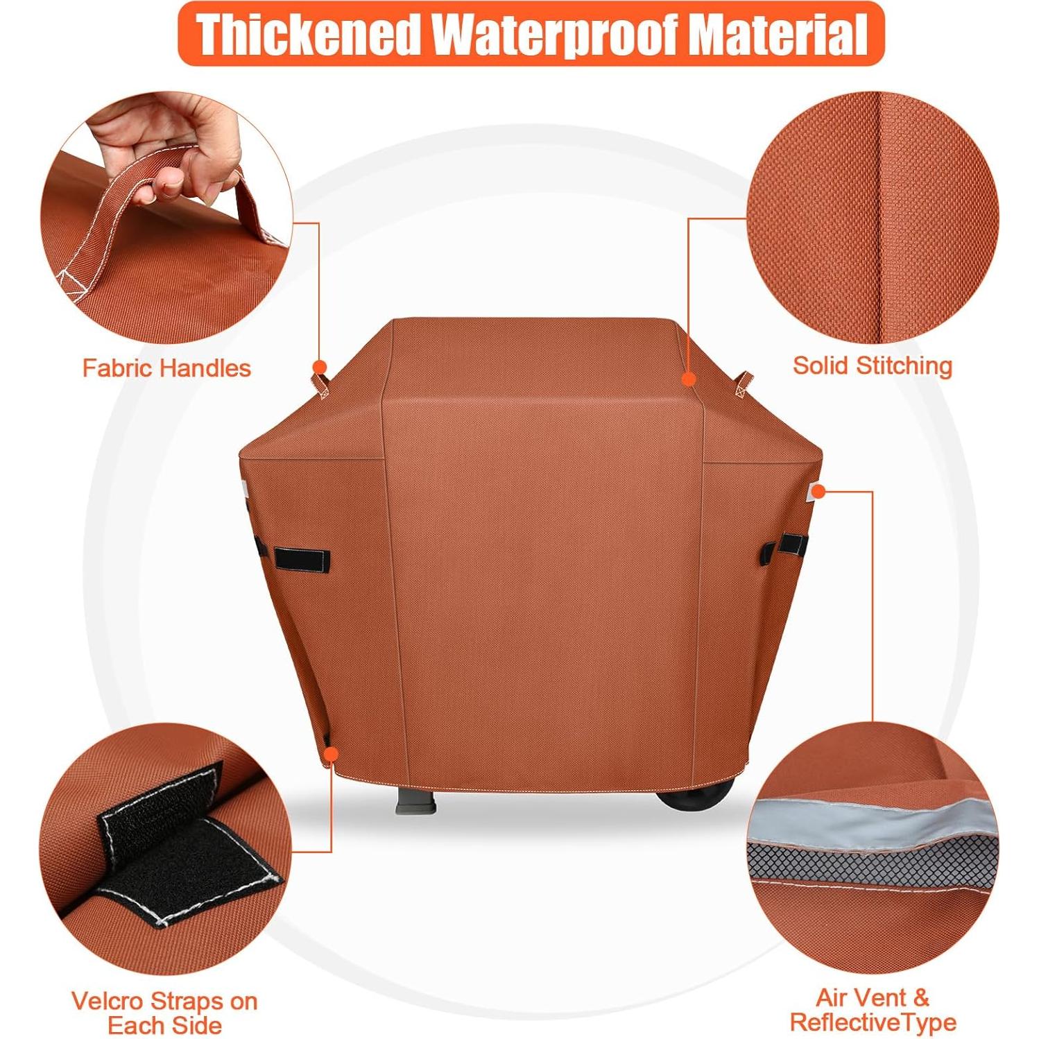 Funda para Parrilla QuliMetal 51" Impermeable y Antidecoloración