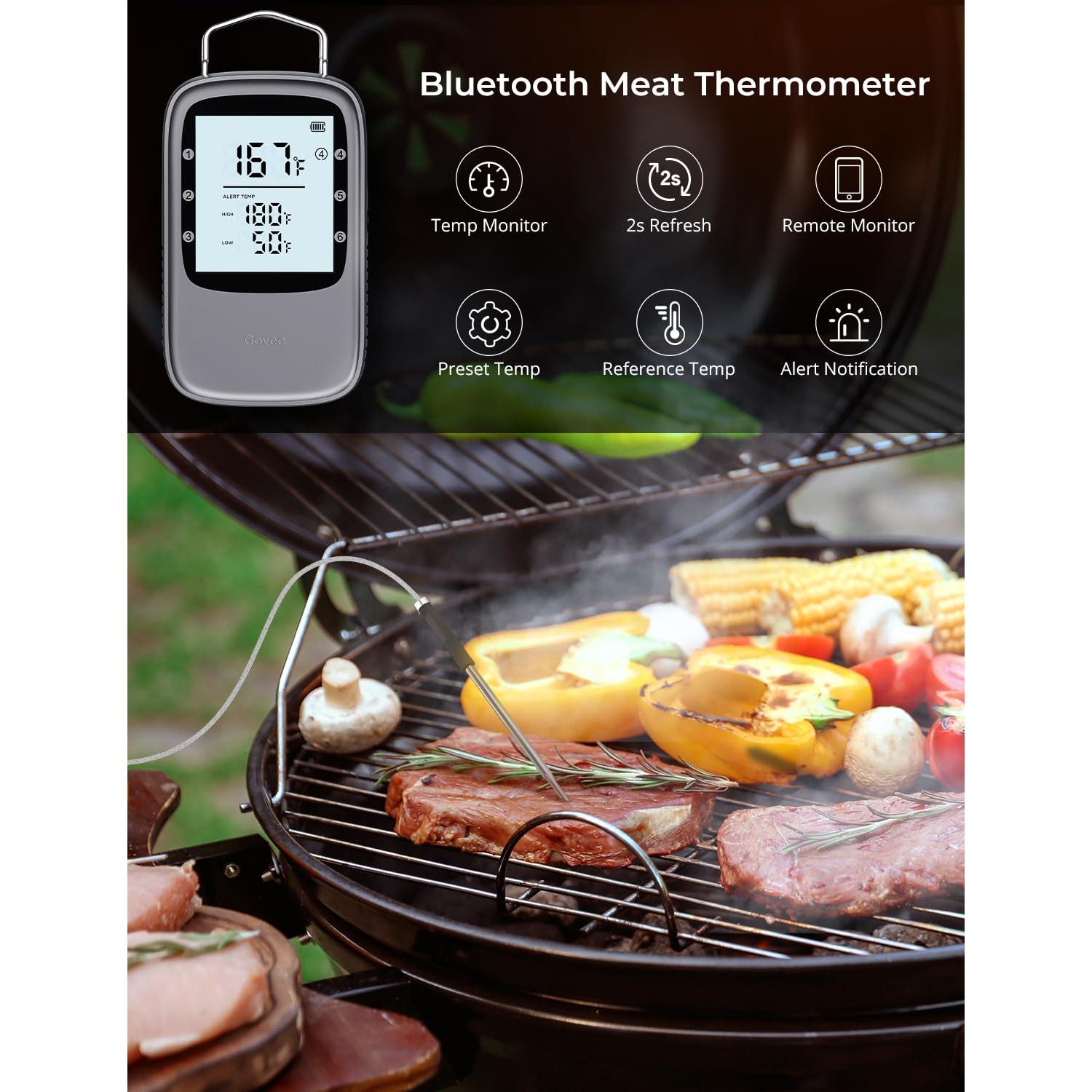 Termómetro de Carne Bluetooth Govee H5055 con 2 Probetas