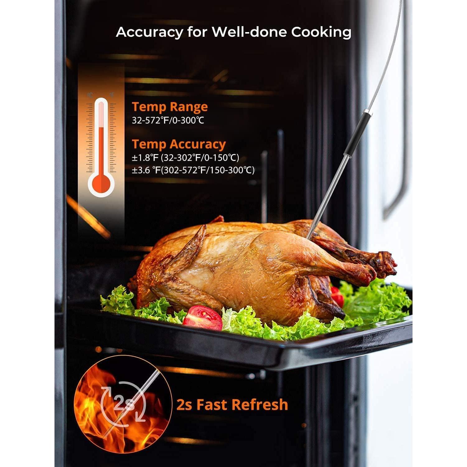 Termómetro de Carne Bluetooth Govee H5055 con 2 Probetas