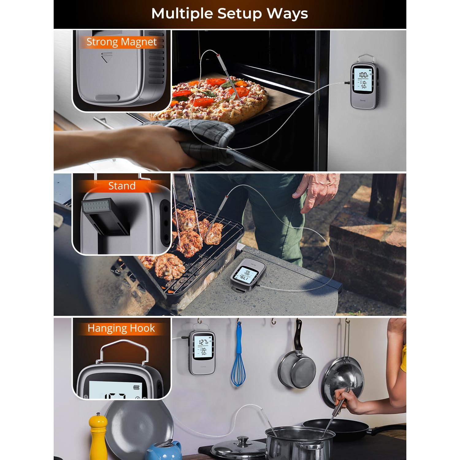 Termómetro de Carne Bluetooth Govee H5055 con 2 Probetas