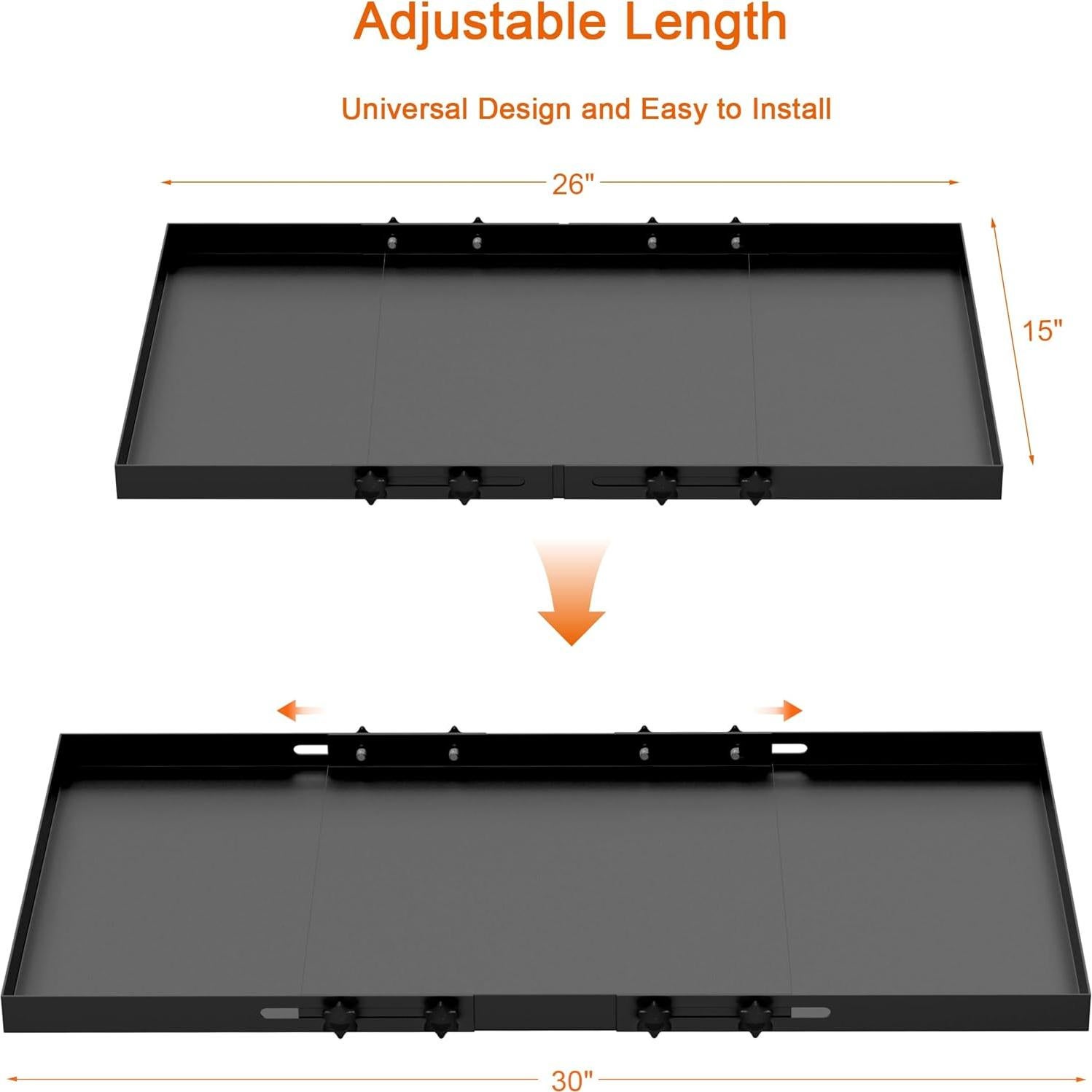 Estante de Almacenamiento Ajustable DELSbbq para Parrilla Traeger Pro 22/575
