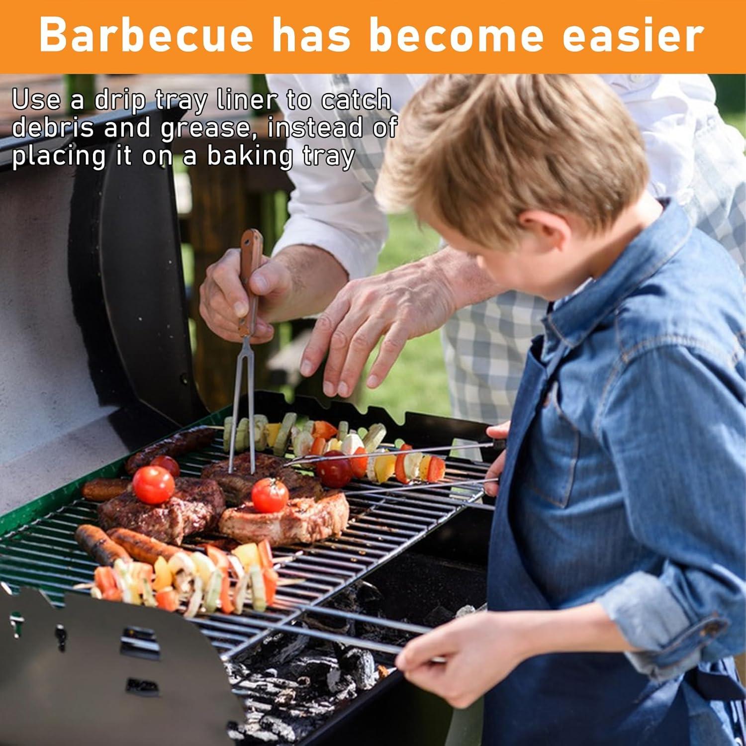 Revestimiento de Bandeja de Goteo Traeger 4 Pcs Teflón 70.5x39.1cm