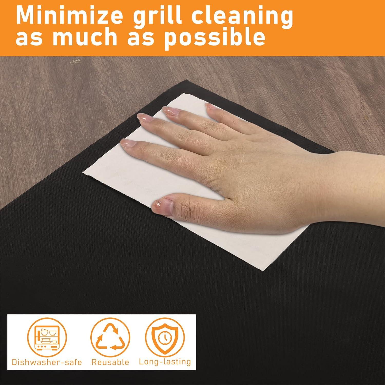 Revestimiento de Bandeja de Goteo Traeger 4 Pcs Teflón 70.5x39.1cm