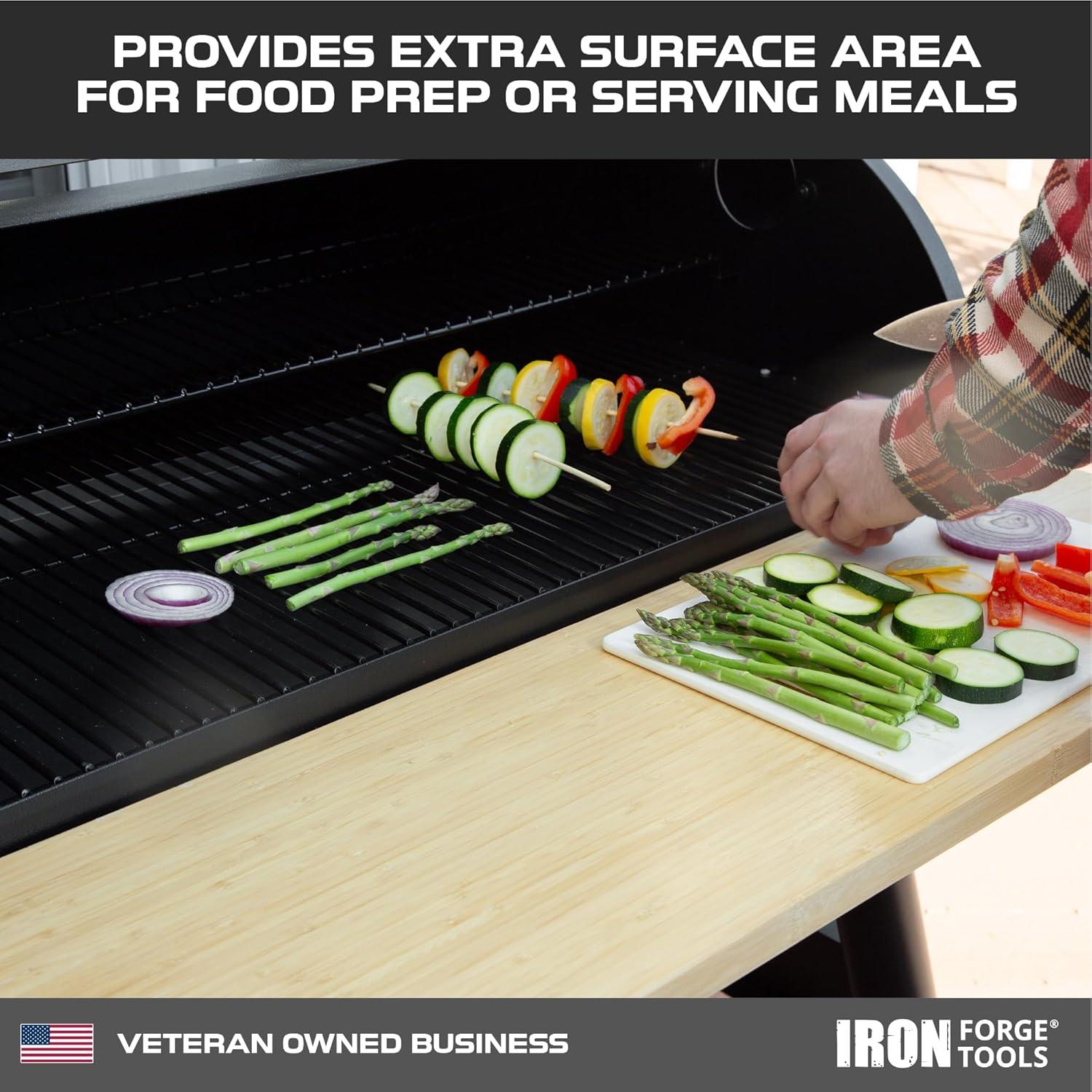 Estante Plegable de Madera 66x30.5 cm Iron Forge Tools