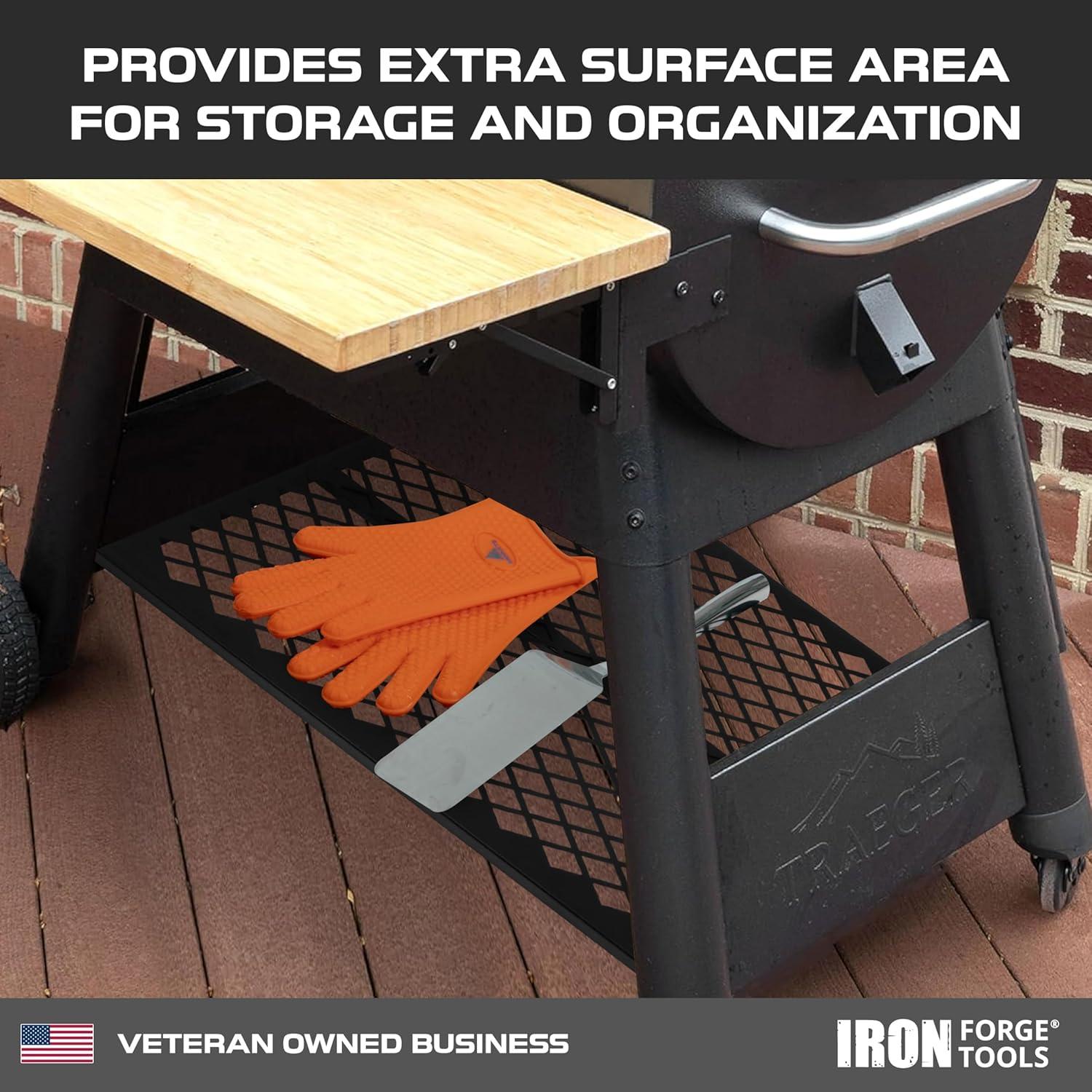 Estante de Almacenamiento Traeger Pro 22 y 575 - Acero Negro