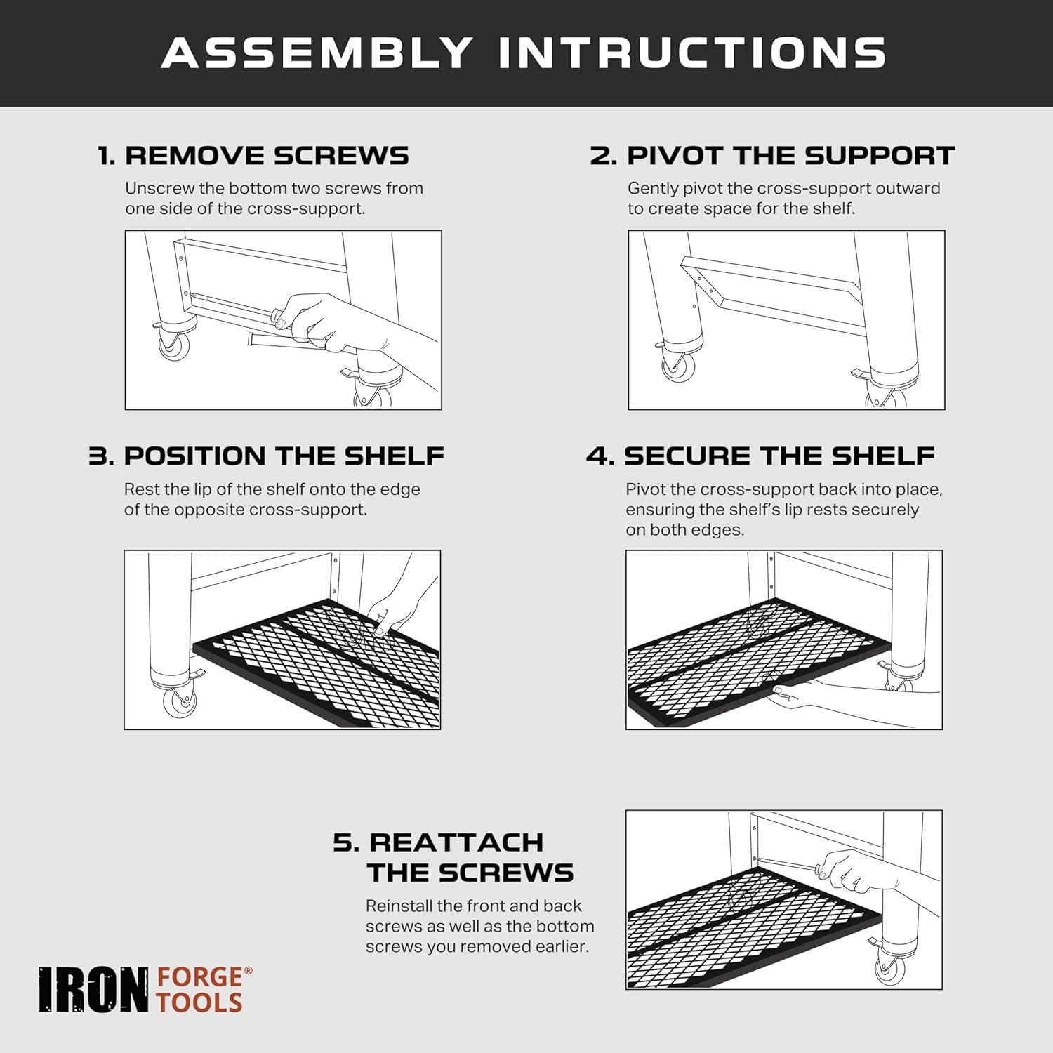 Estante de Almacenamiento Traeger Pro 22 y 575 - Acero Negro