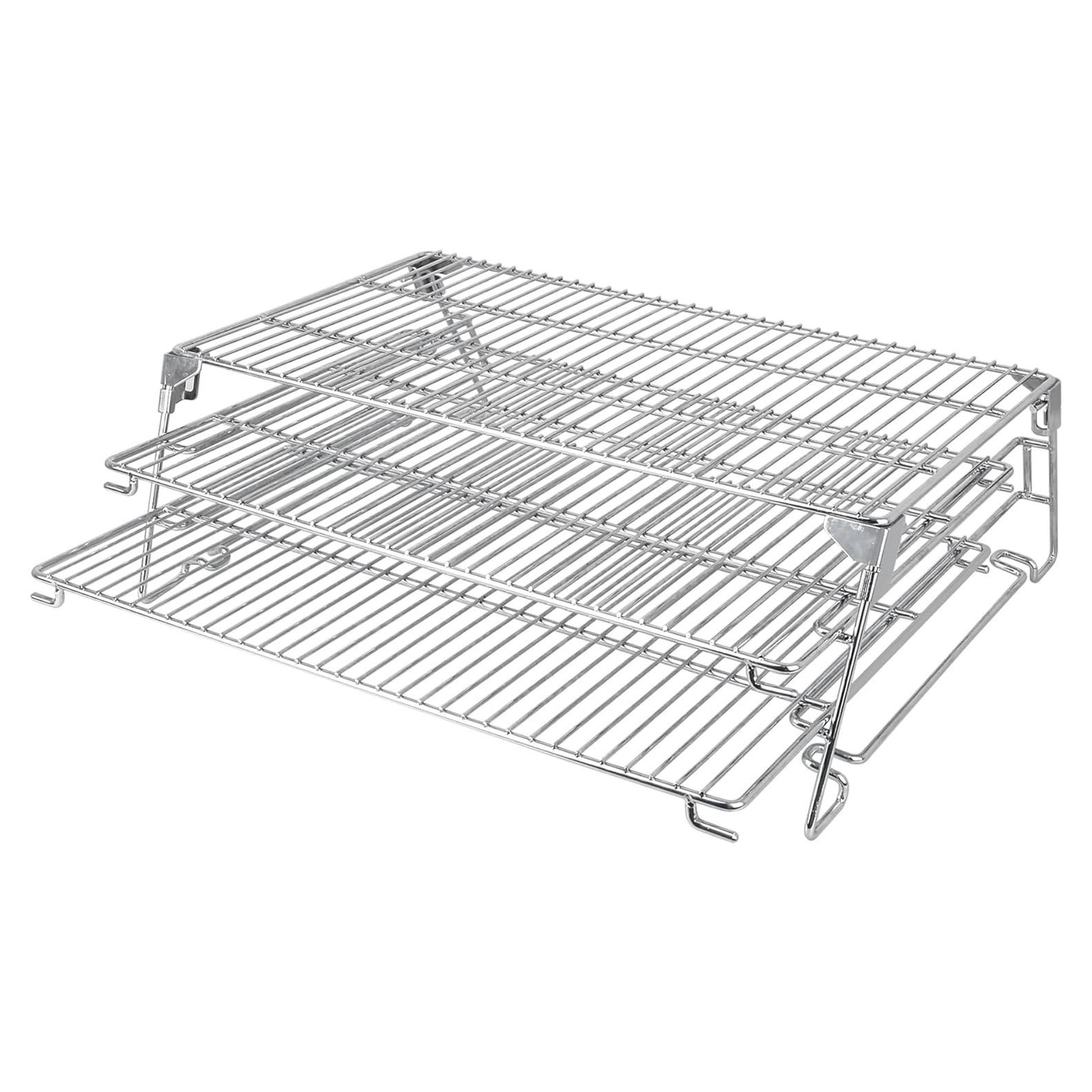 Estante de Jerky Unidanho 3 Niveles Acero Inoxidable 54.6x44.2 cm