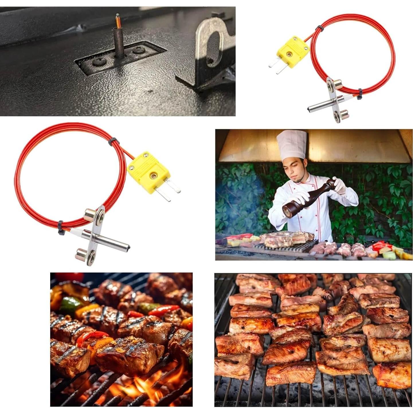 Kit de Sonda Termopar KIT0422 para Parrillas Traeger D2 Pro e Ironwood