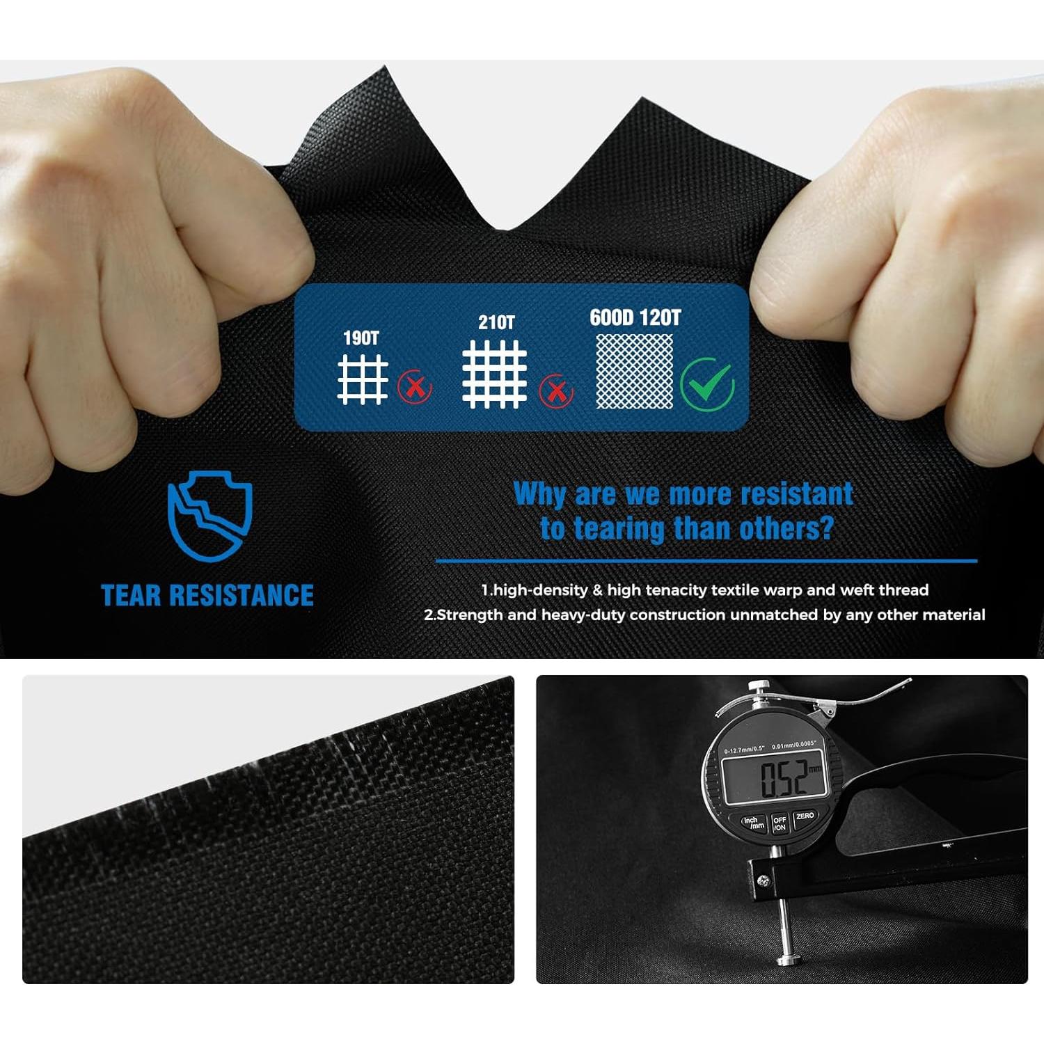 Cubierta de Parrilla KINGLY 600D para Traeger Pro 22/575