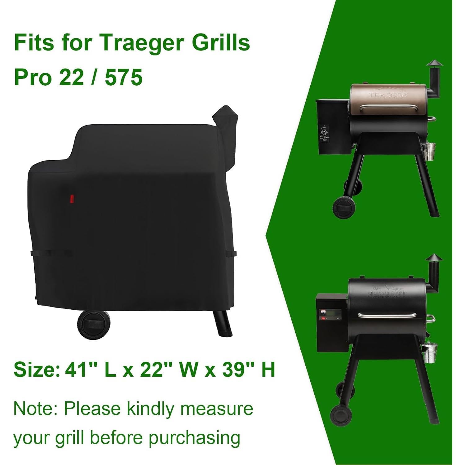 Funda Geny para Parrilla Traeger Pro 575 y Pro 22 104x56x99cm