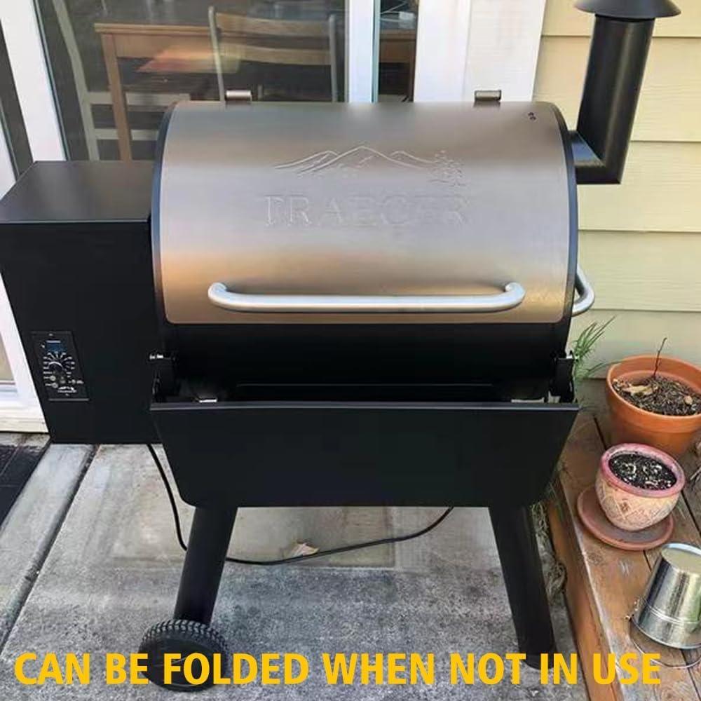 Estante Frontal Plegable Traeger BAC362 63.5 cm para Parrillas