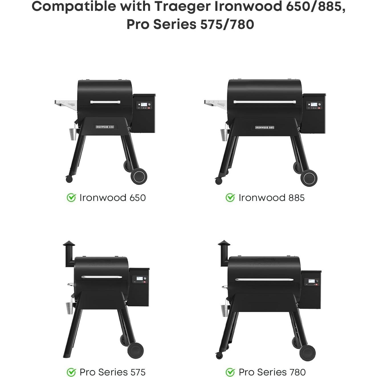 Sonda RTD de Reemplazo Stanbroil para Traeger 650/885 y 575/780