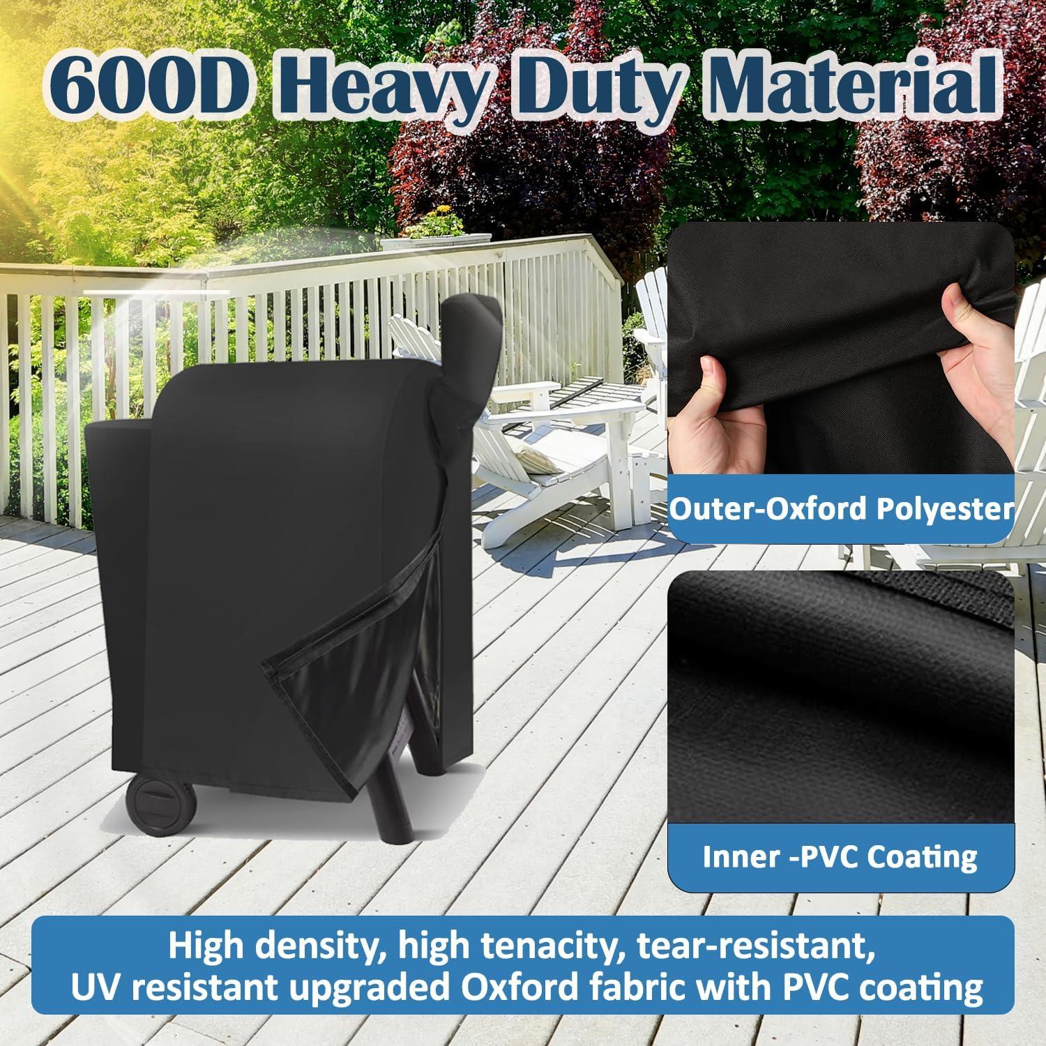 Cubierta para Parrilla Traeger Pro 22/575 Aurmer 600D Impermeable