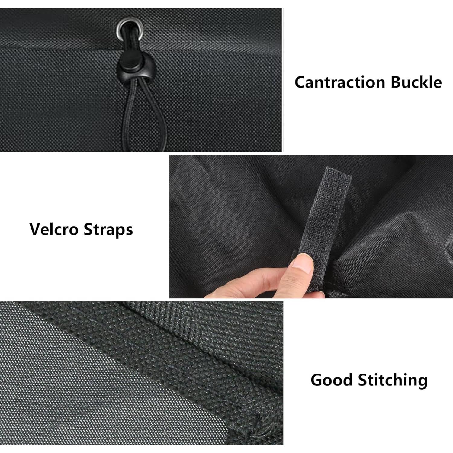 Cubierta de Parrilla FlameDuty 600D para Traeger Pro 22 Negra