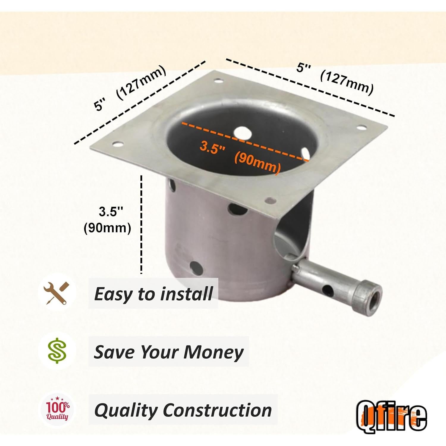 Repuesto Hot Rod y Firepot Traeger Pro 575/780 - Kit DC Combo