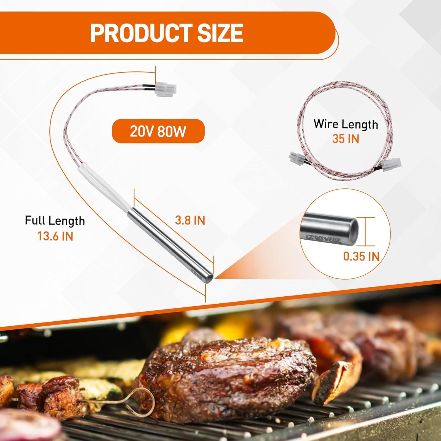 Reemplazo Encendedor Hot Rod Traeger D2 Pro 575/780, Ironwood 650/885