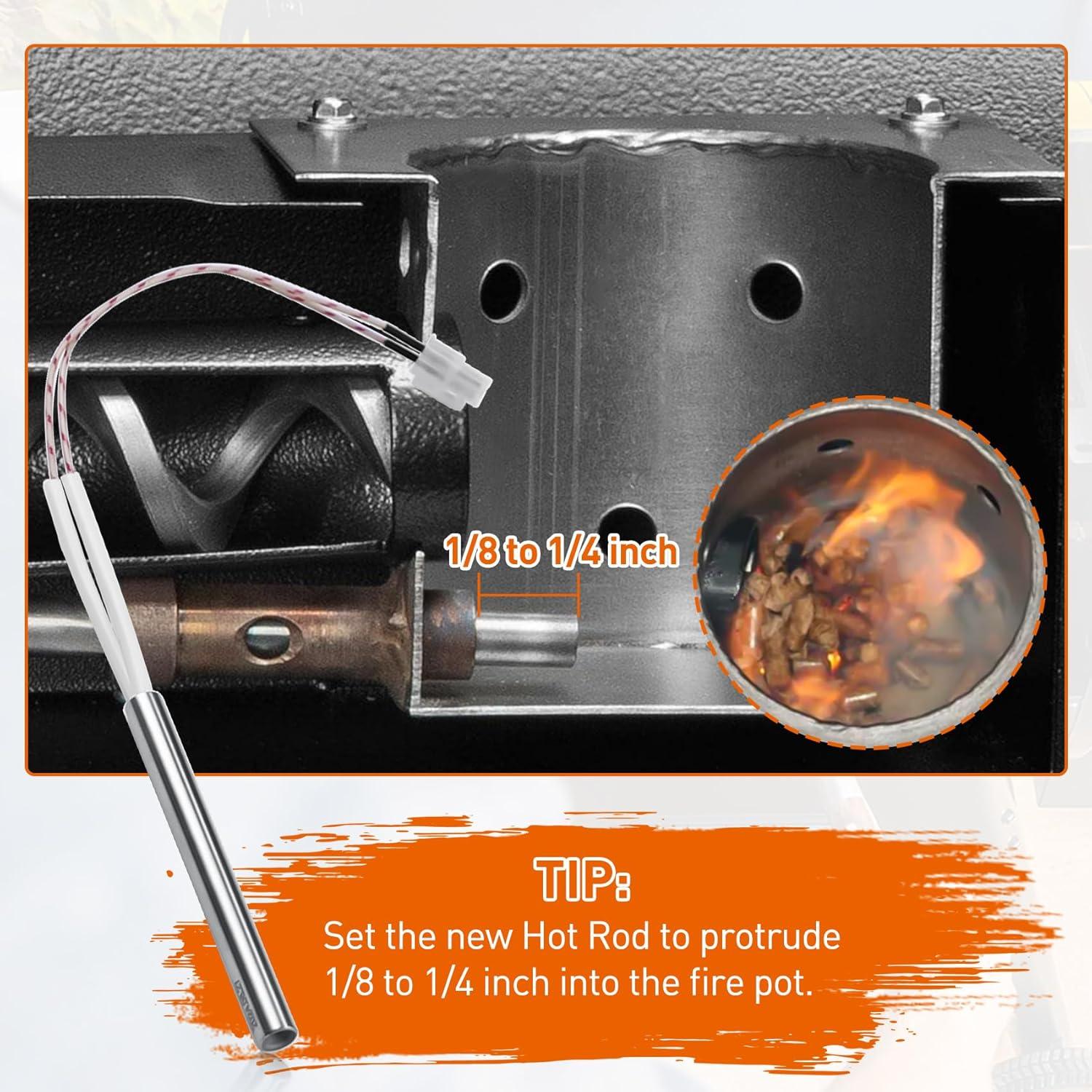 Reemplazo Encendedor Hot Rod Traeger D2 Pro 575/780, Ironwood 650/885