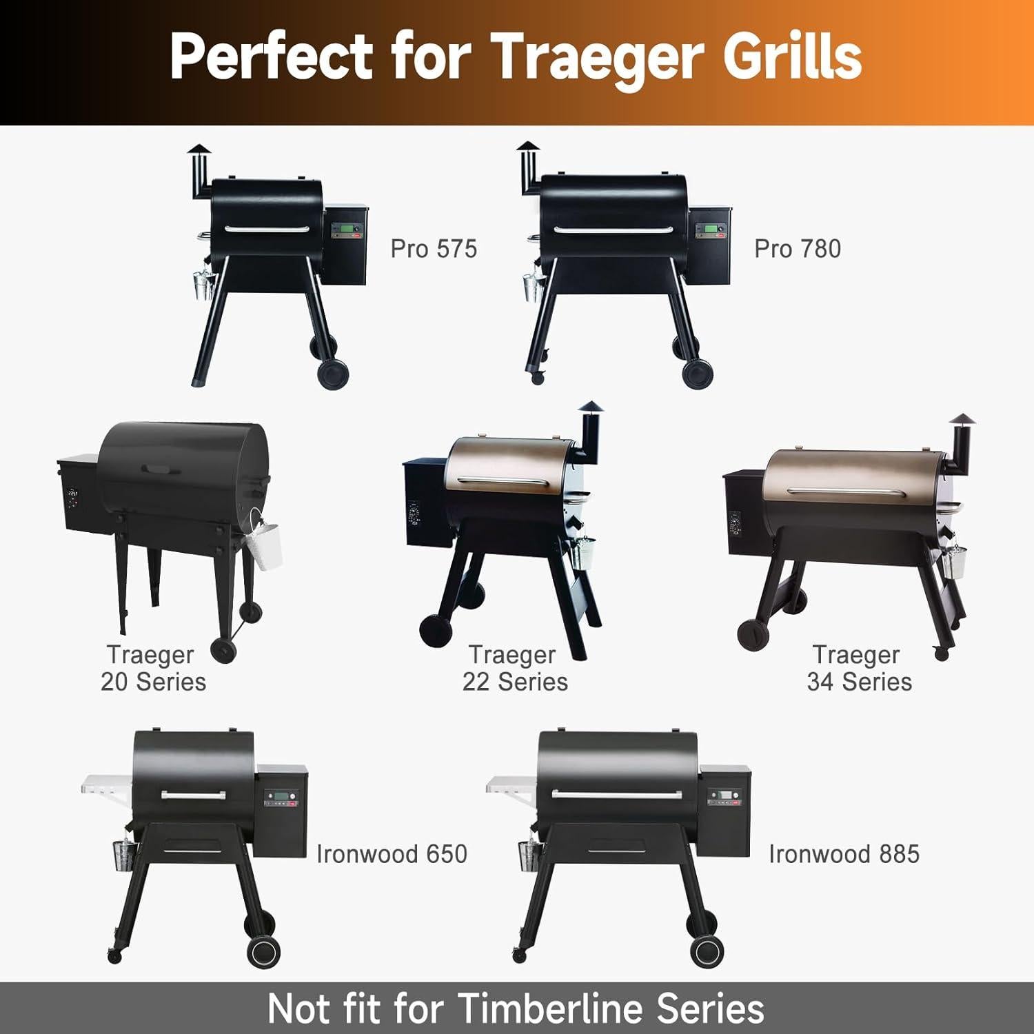 Cubo de Goteo y Forros SHINESTAR 16-Pack para Traeger