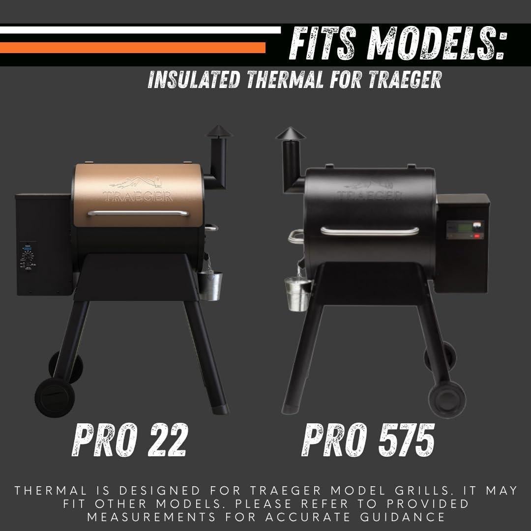 Manta Térmica Aislada Magnética Pellethead BAC626 para BBQ