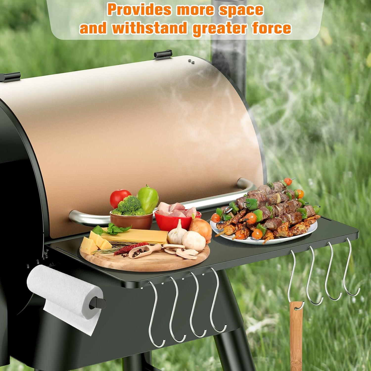 Estante Plegable Traeger BAC362 con Ganchos y Soporte