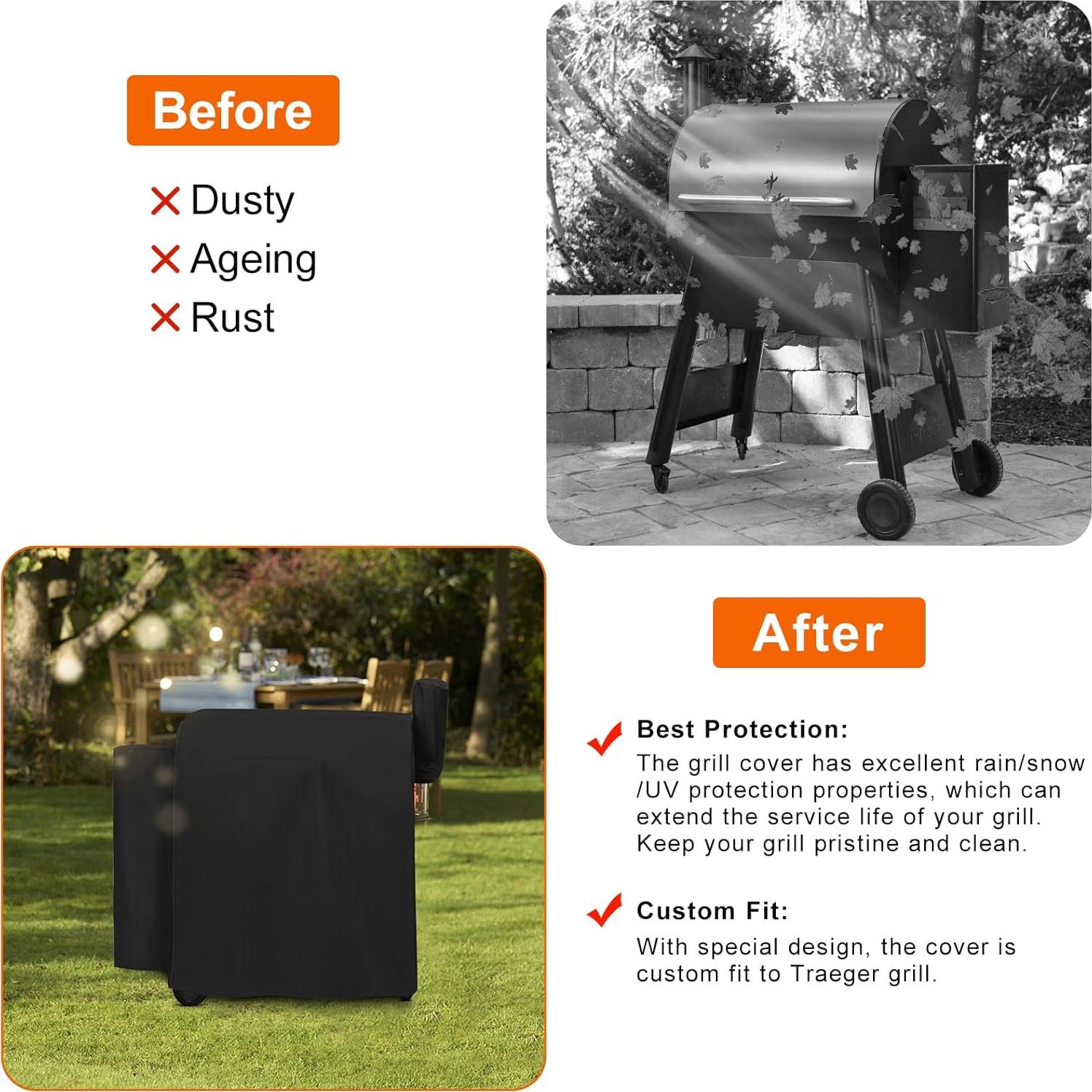 Cubierta para Parrilla Bonnary 104.1x55.9cm Resistente al Agua