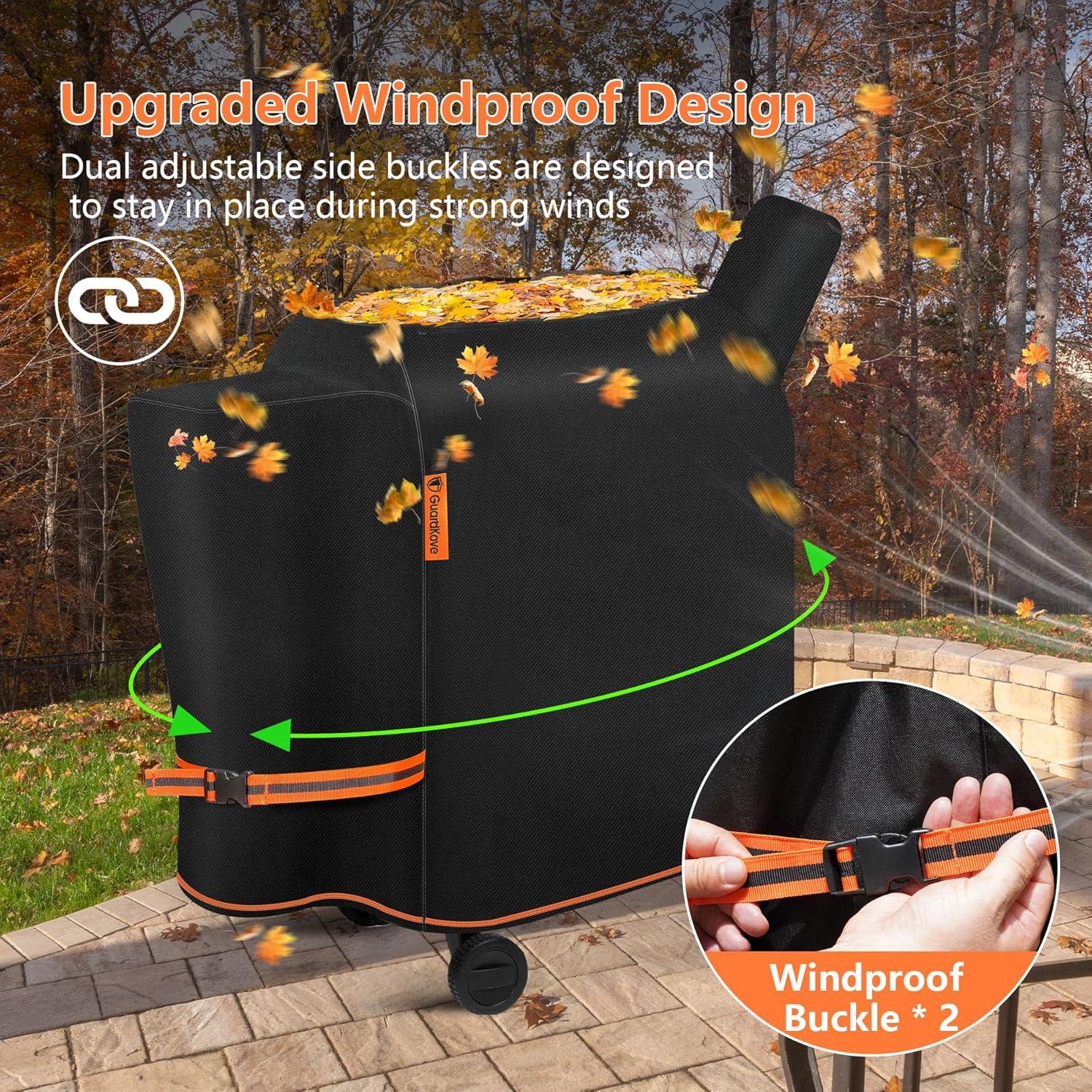 Cubierta para Parrilla GuardKove 1000D Impermeable Traeger Pro 22