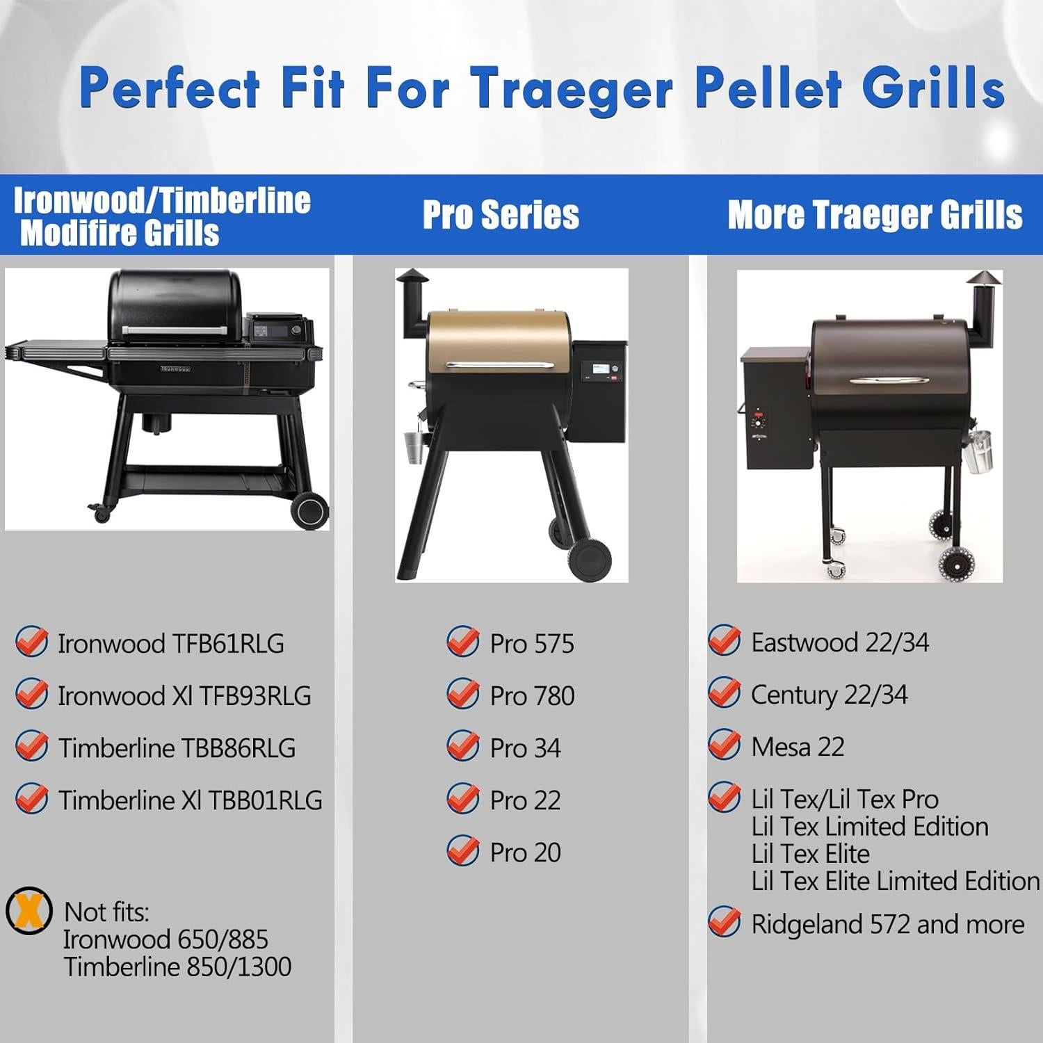 Placa de Parrilla Reversible Grillflame Pro 34/22/780/575 Hierro Fundido