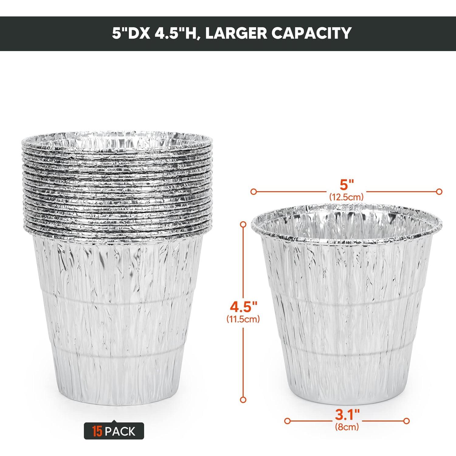 Forros de Cubo de Grasa Stanbroil 15 Pzs para Parrillas Traeger