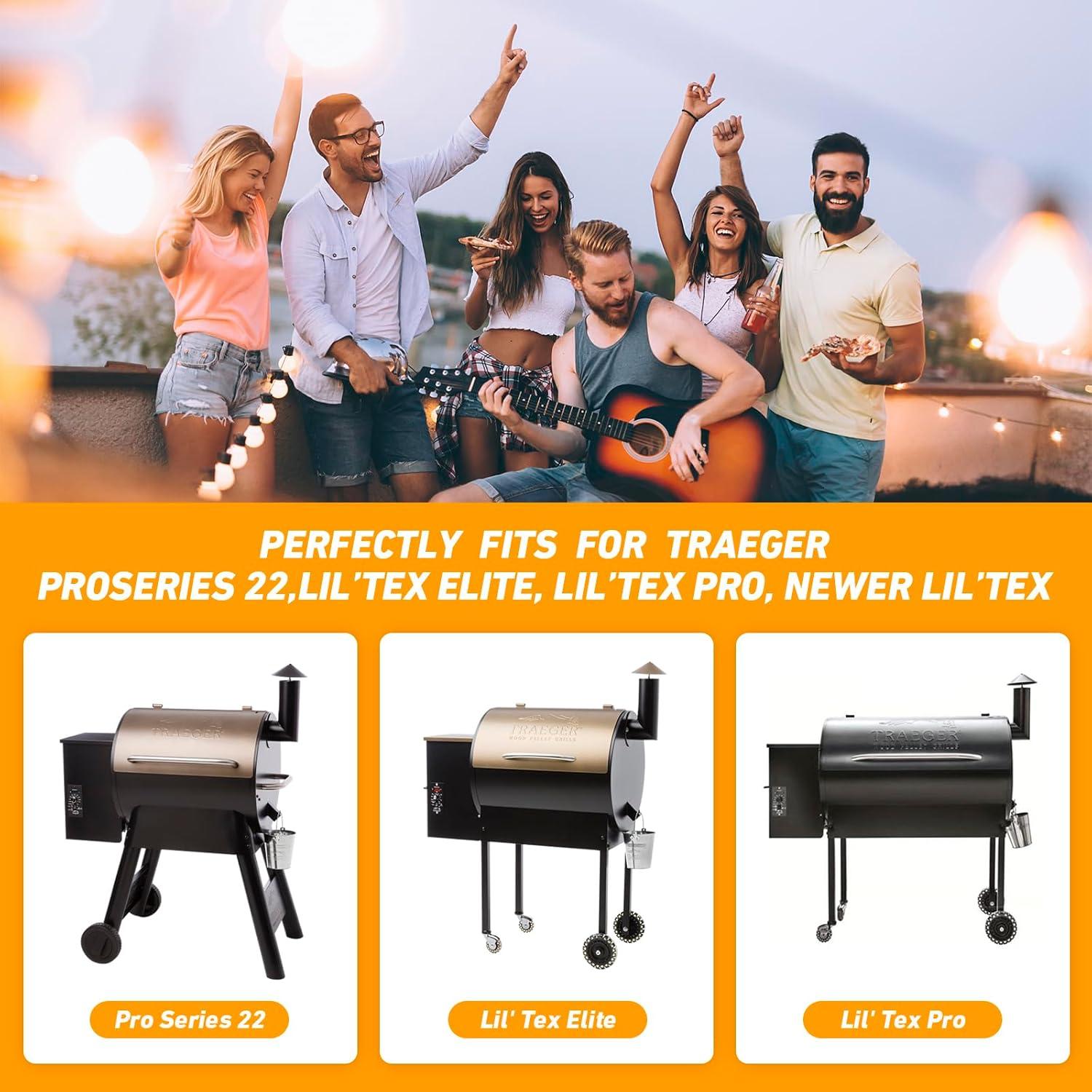 Bandeja de Goteo de Acero Inoxidable Traeger BAC012 52.1x39.9cm