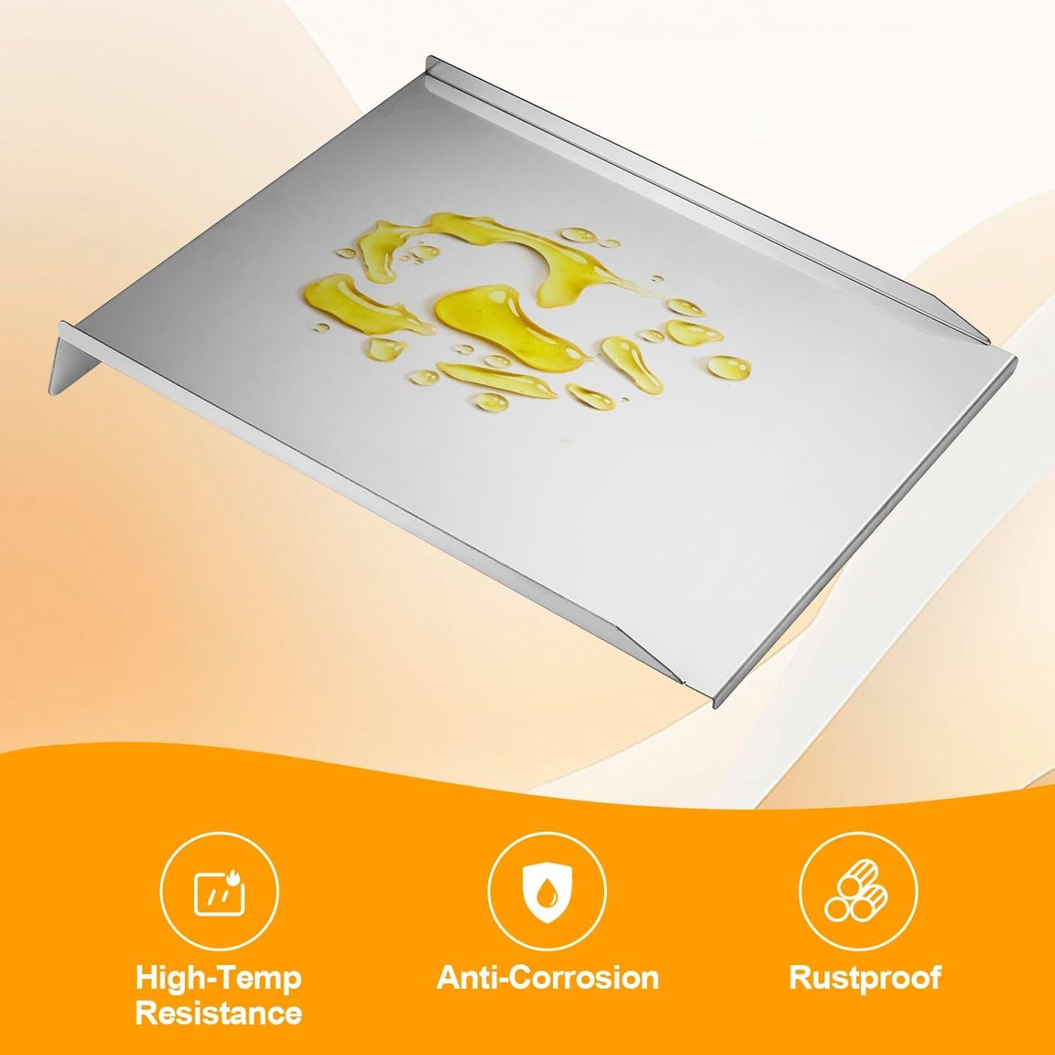 Bandeja de Goteo de Acero Inoxidable Traeger BAC012 52.1x39.9cm