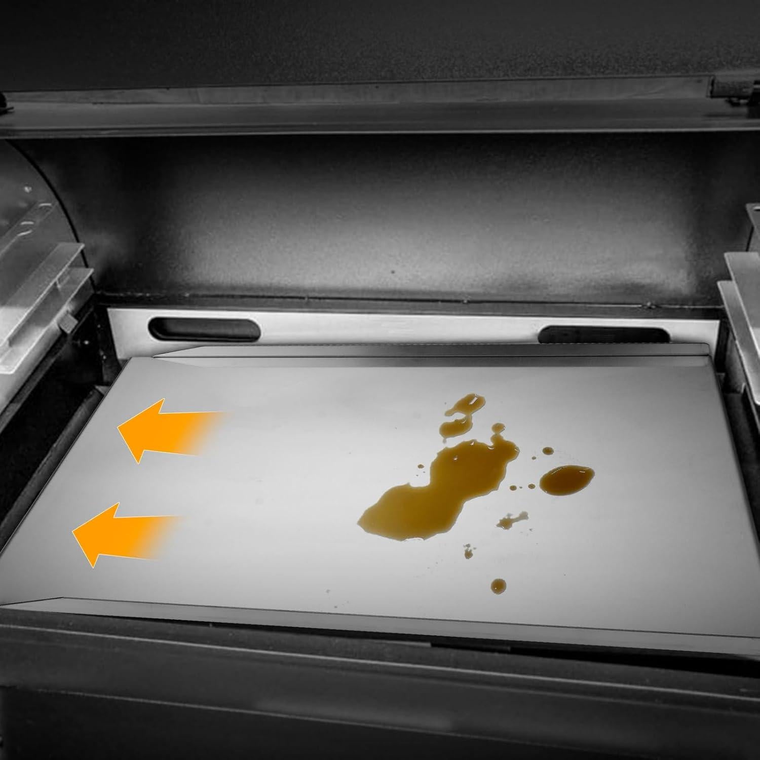 Bandeja de Goteo de Acero Inoxidable Traeger BAC012 52.1x39.9cm