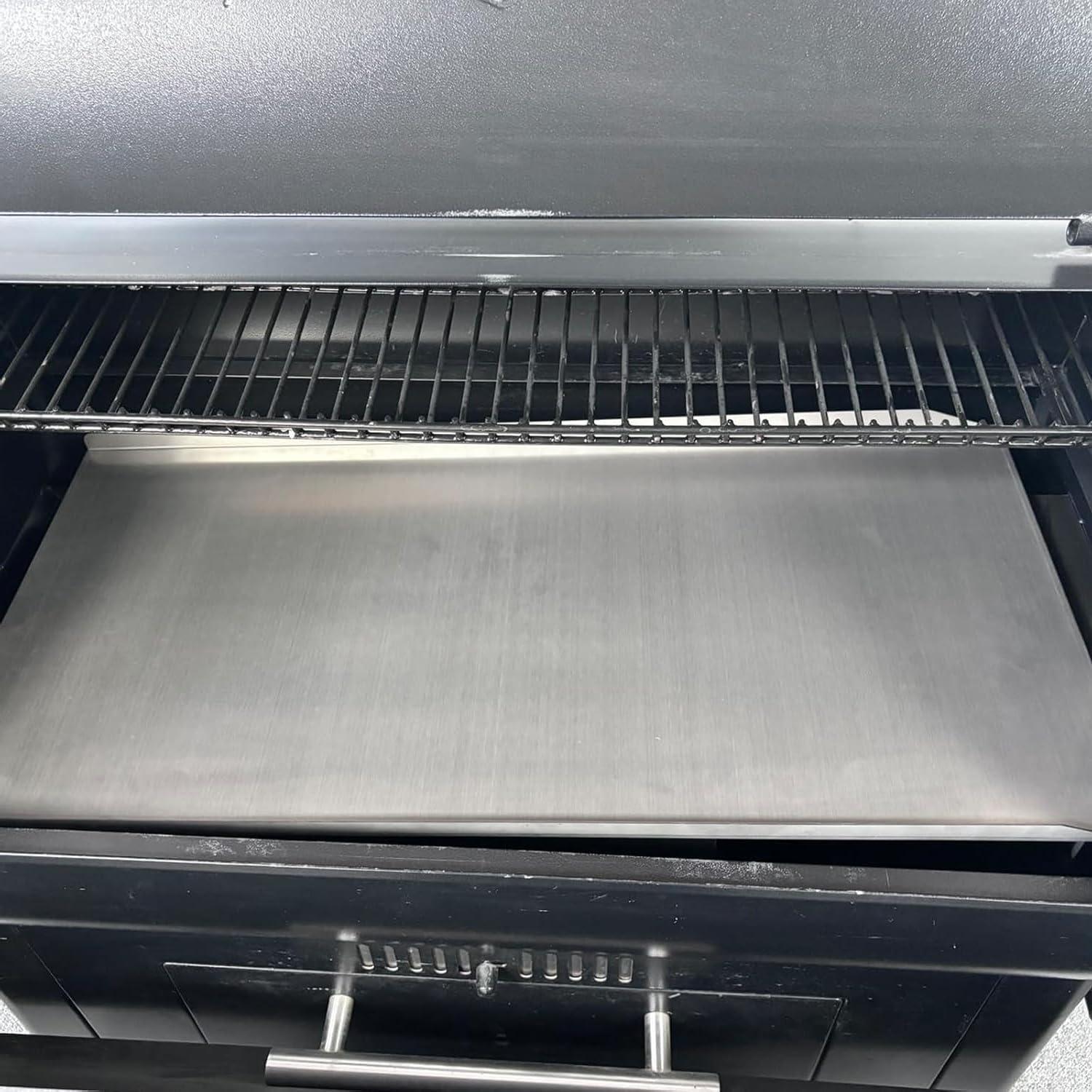 Bandeja de Goteo de Acero Inoxidable Traeger BAC012 52.1x39.9cm