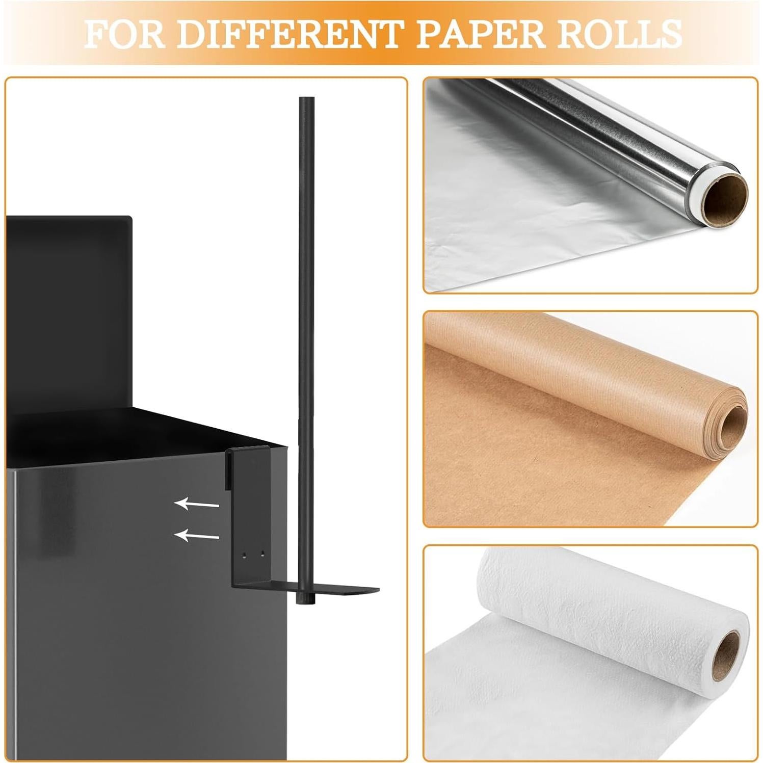 Soporte de Papel para Parrilla Sirozi Ajustable 30-60 cm