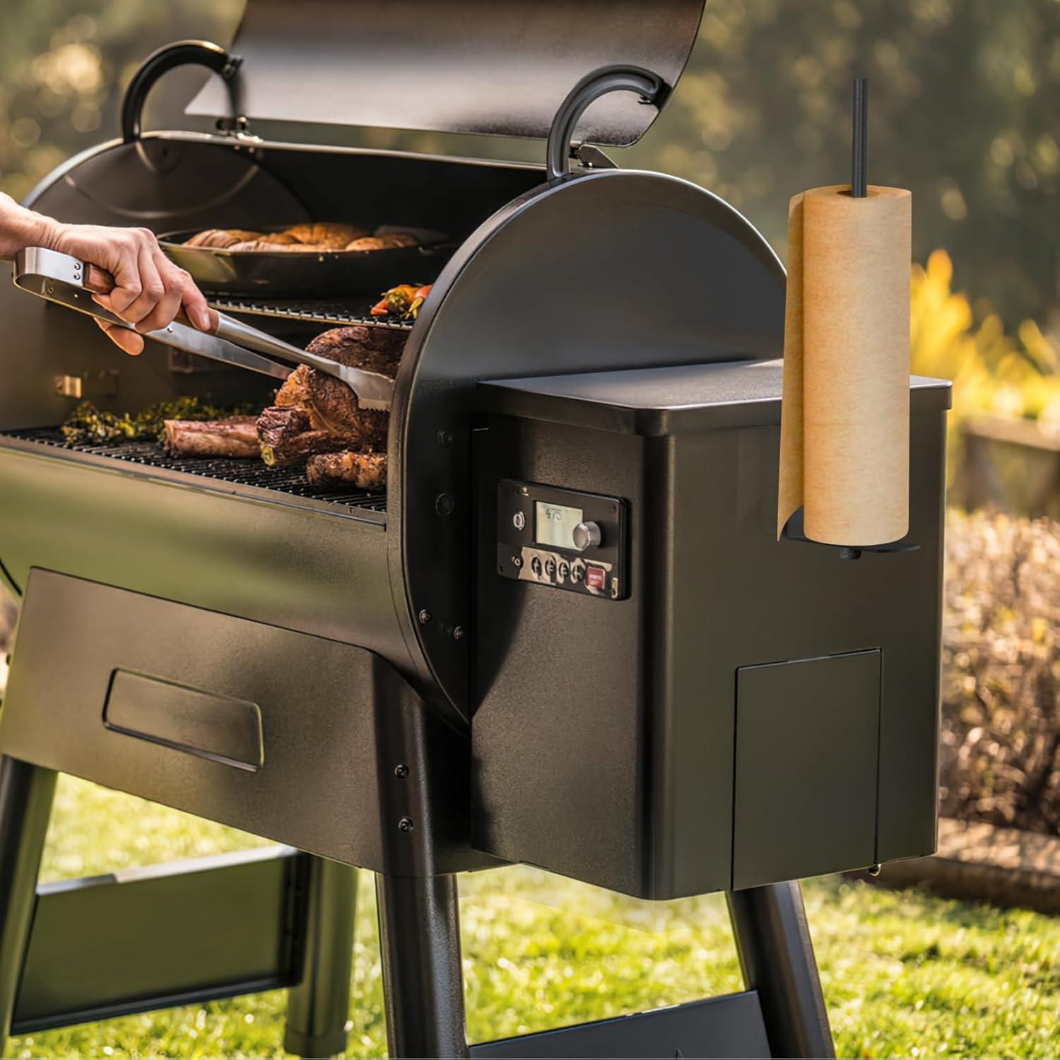 Soporte de Papel para Parrilla Sirozi Ajustable 30-60 cm