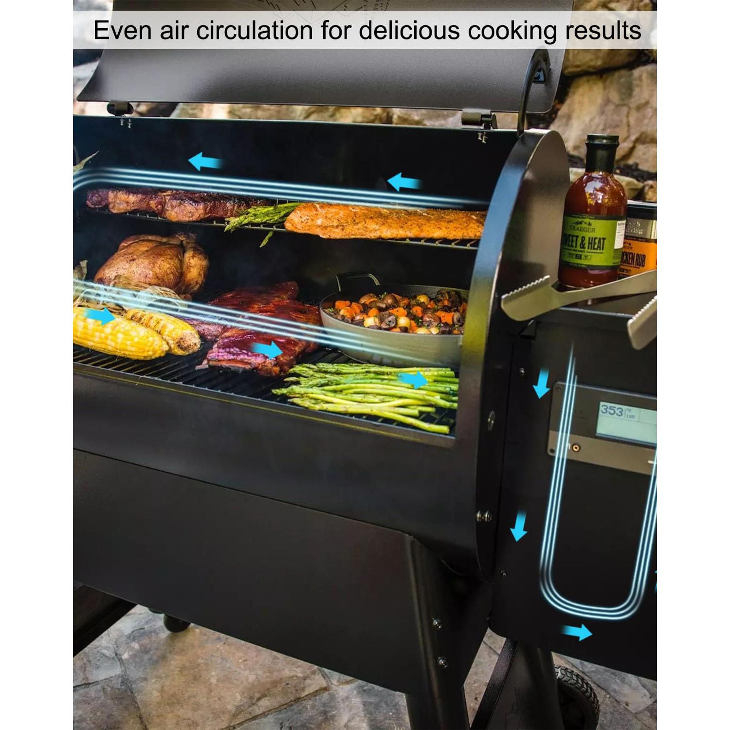 Motor de Ventilador de Inducción 12V Traeger D2 Pro 575 780